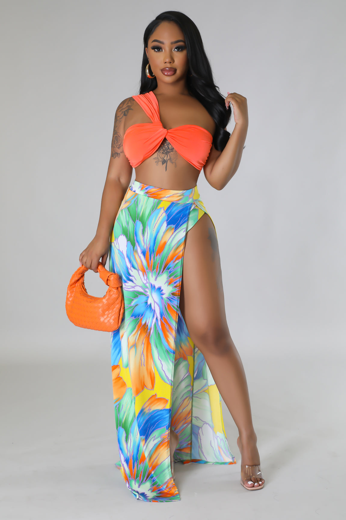 Pretty In Vacay Skirt Set
