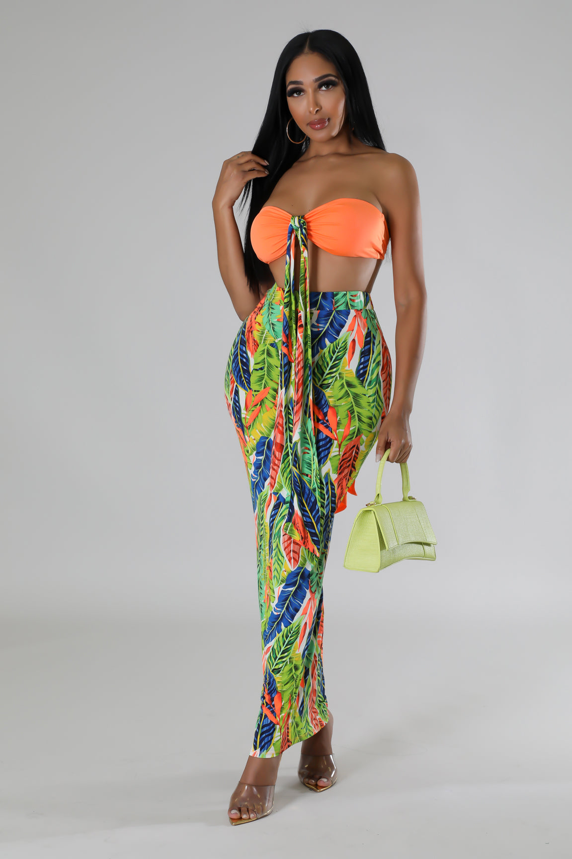 Craving Tropics Skirt Set