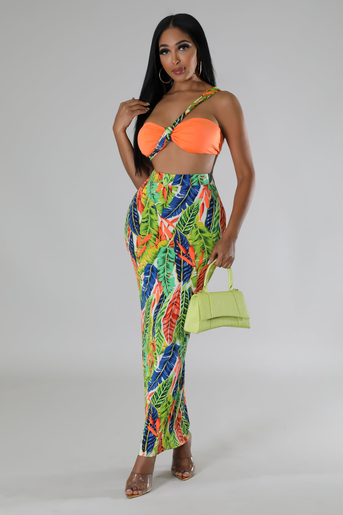 Craving Tropics Skirt Set