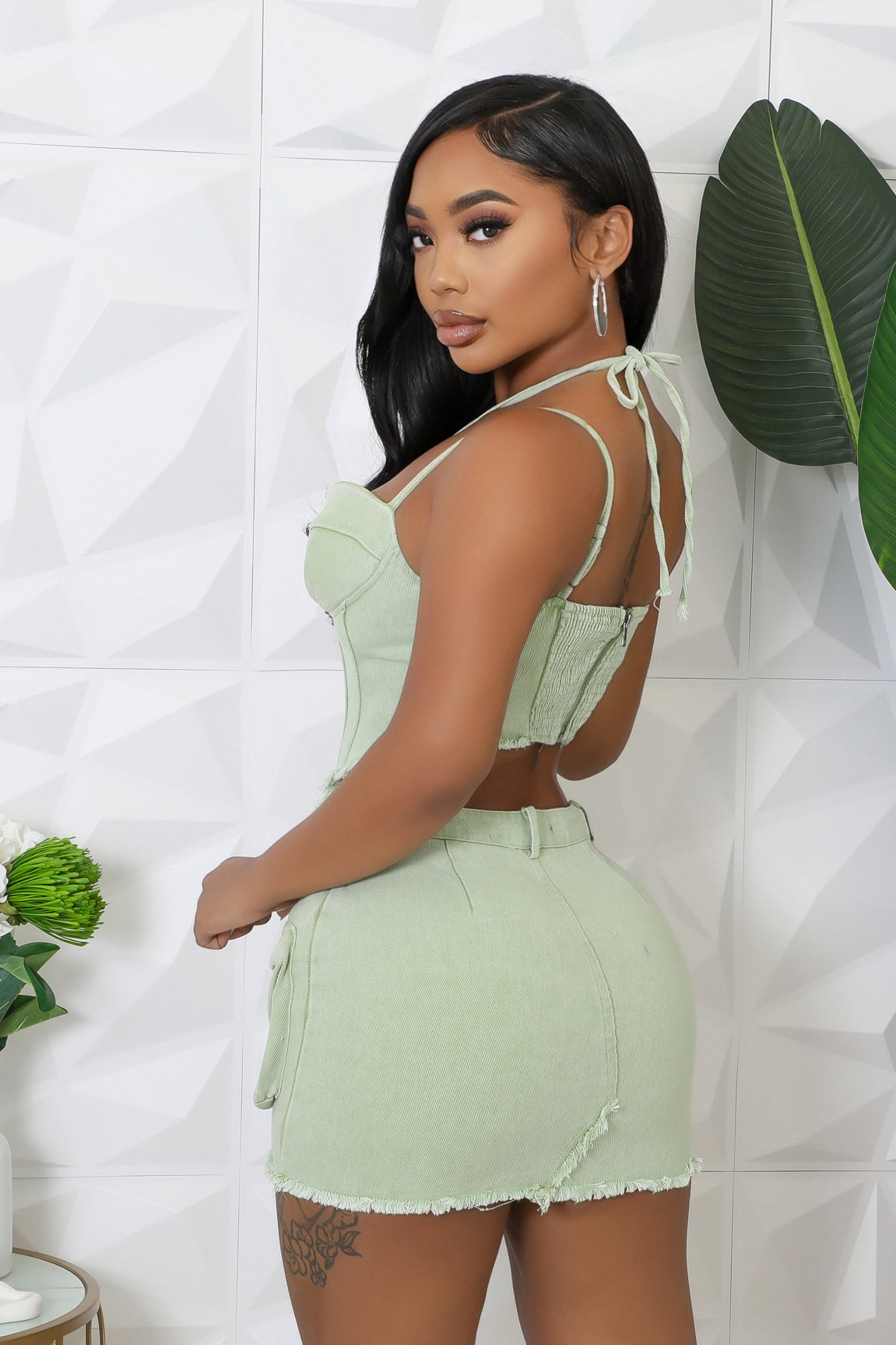 Petite Crossroads Skirt Set