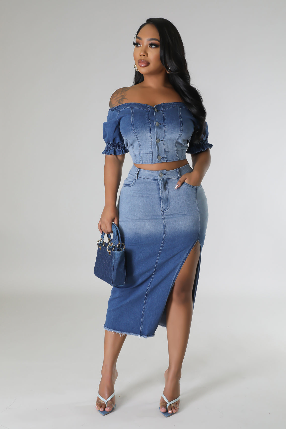 Janay Babe Skirt Set