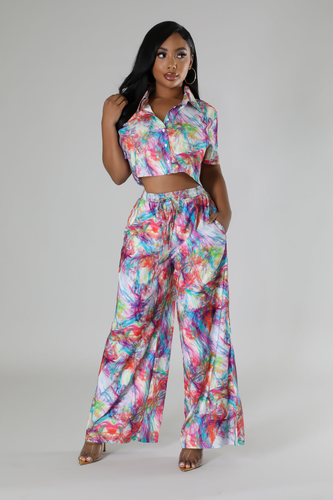 Sticking With It Pant Set