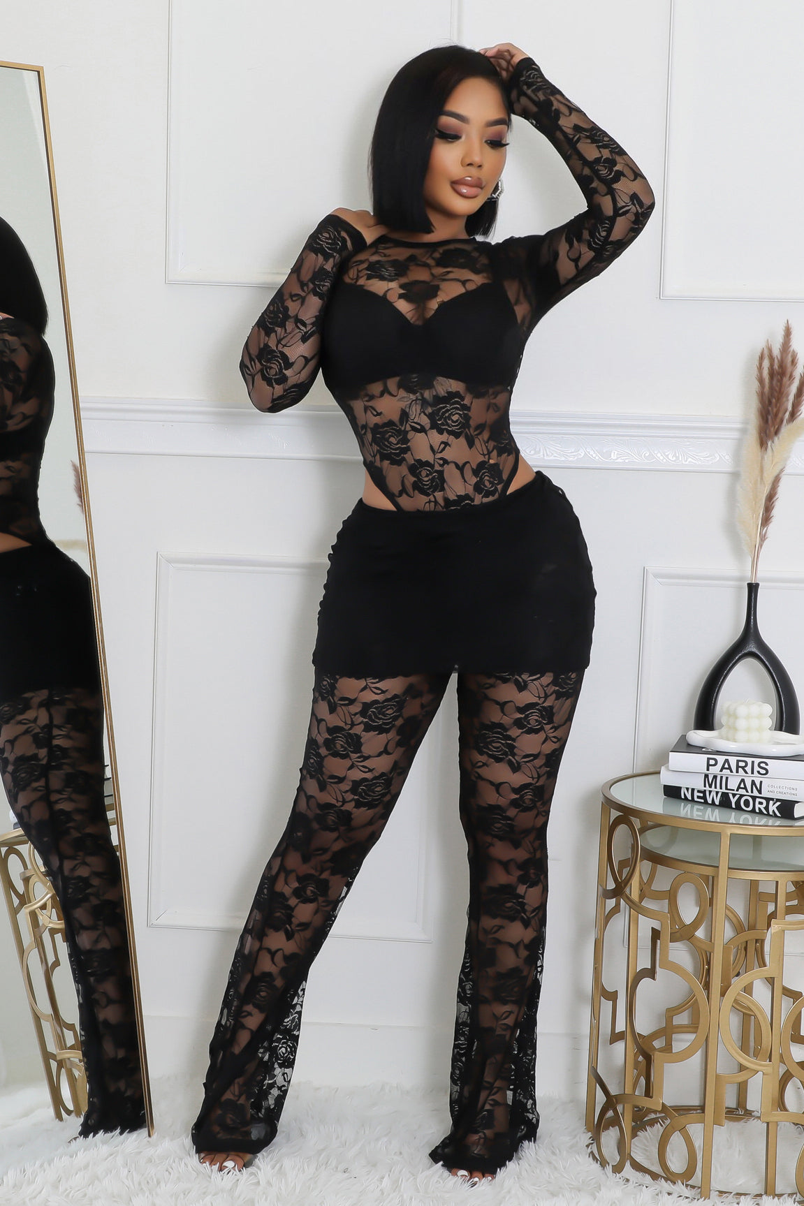 Vixen Vogue Bodysuit Pant Set