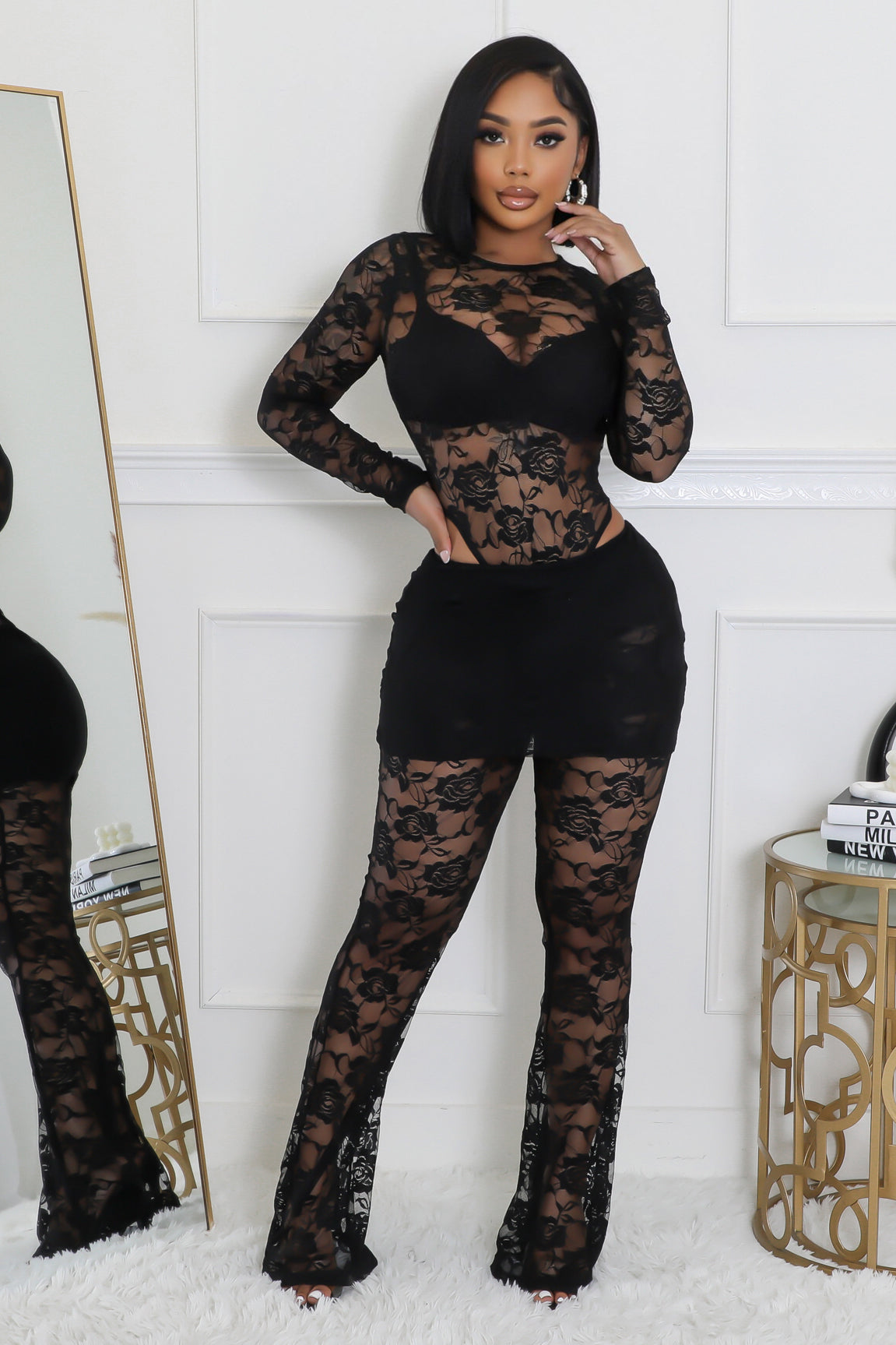 Vixen Vogue Bodysuit Pant Set