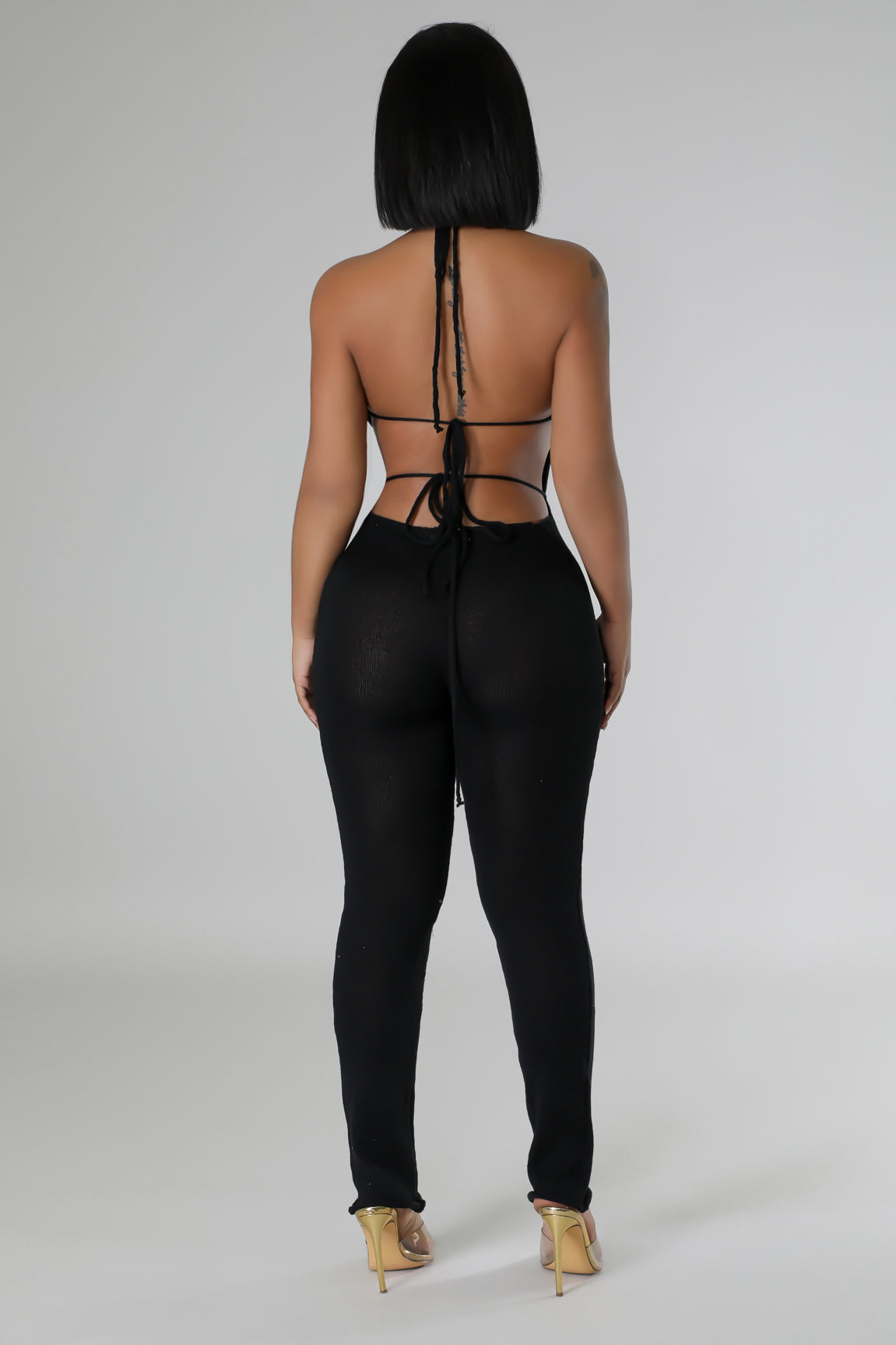 2pc Midnight Muse Jumpsuit Set