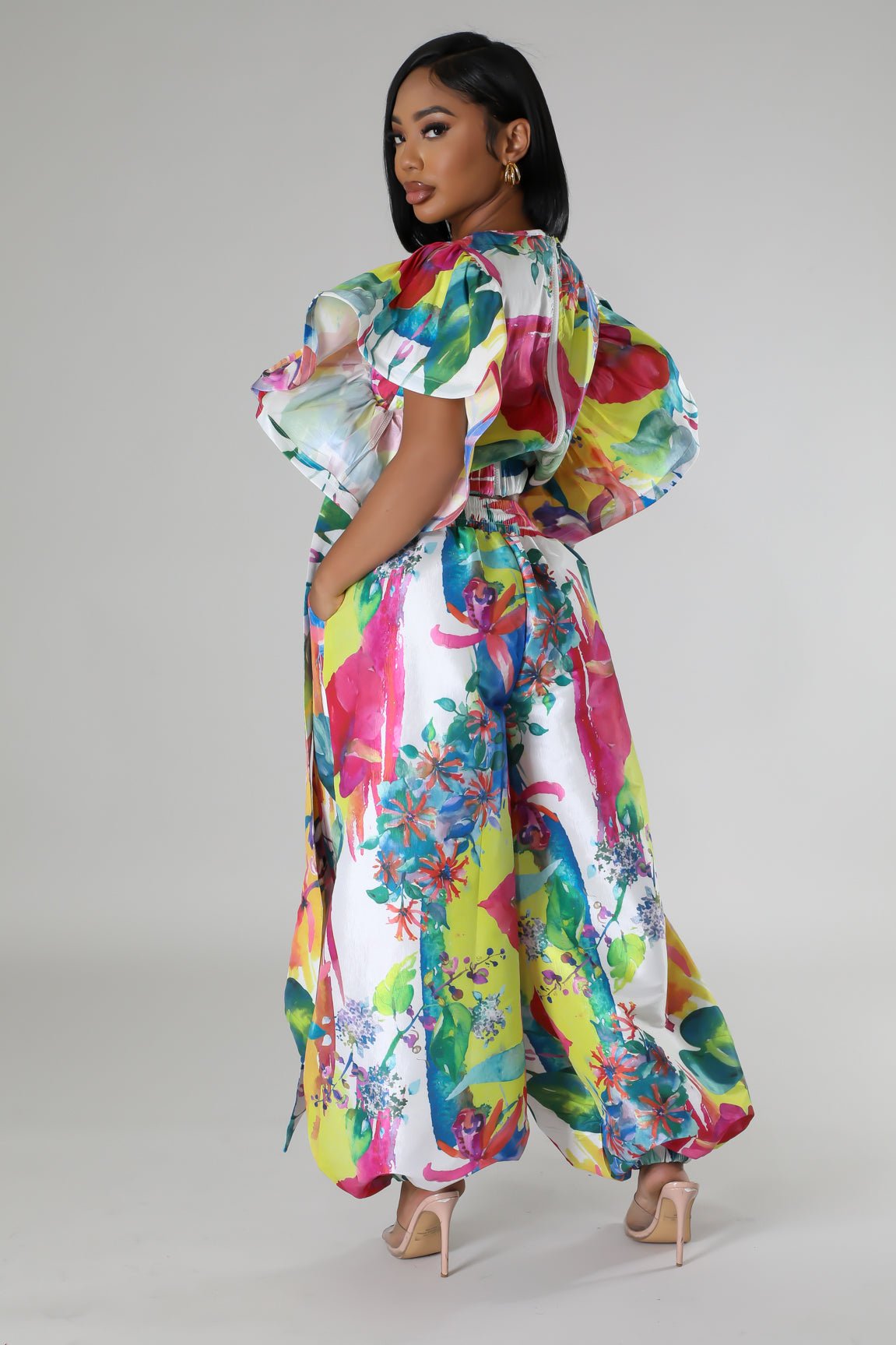 Tropicolor Paradise Pant Set