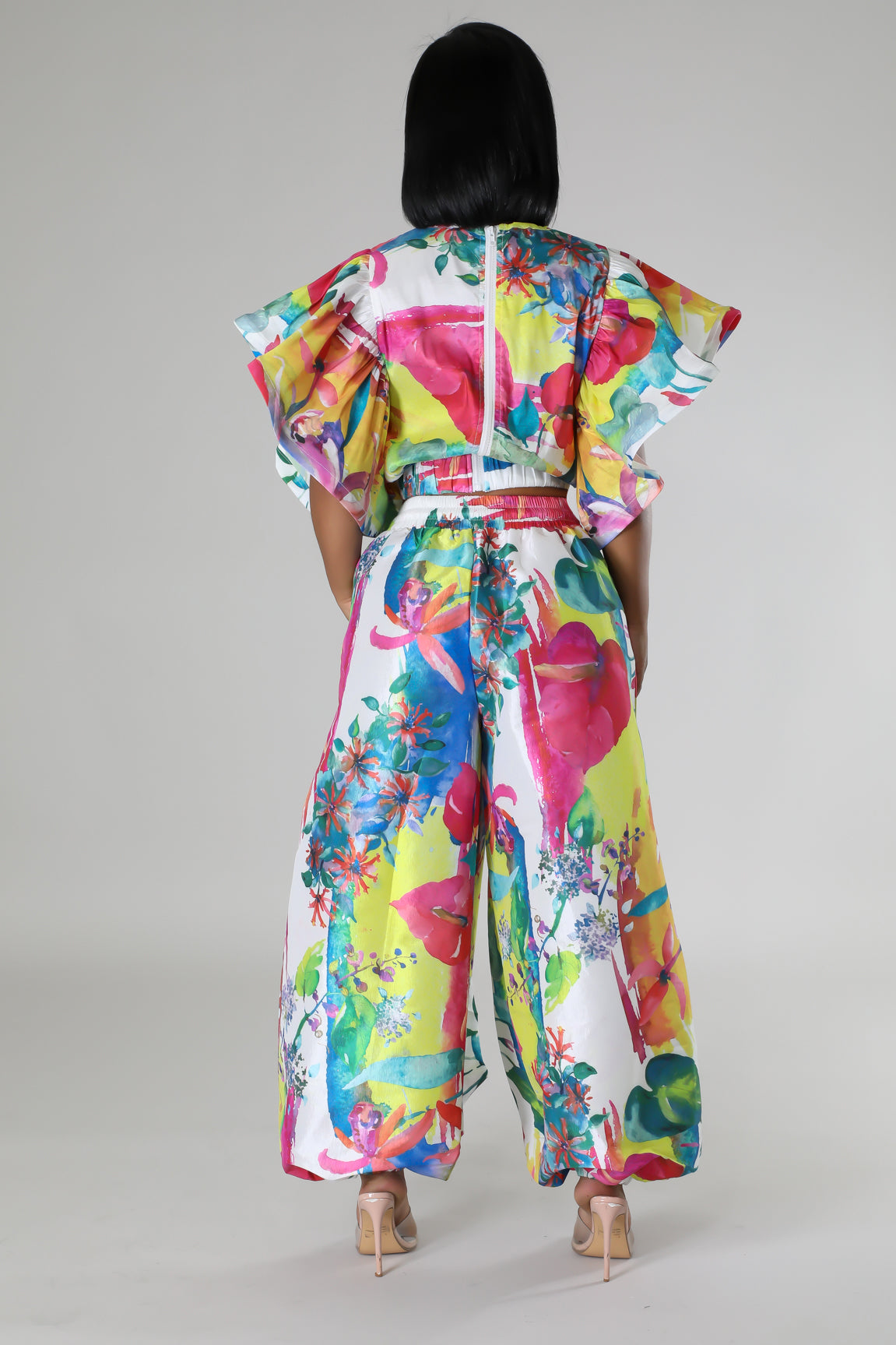 Tropicolor Paradise Pant Set