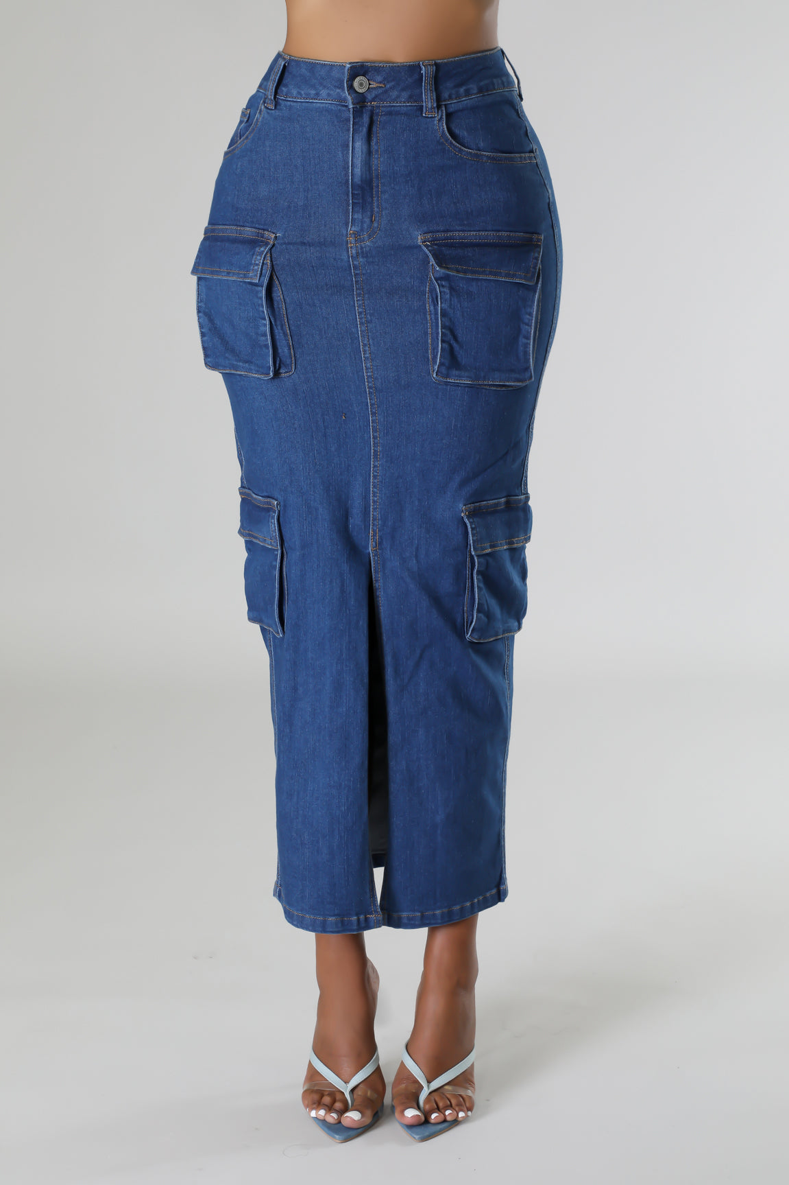 Brynn Denim Skirt – GitiOnline