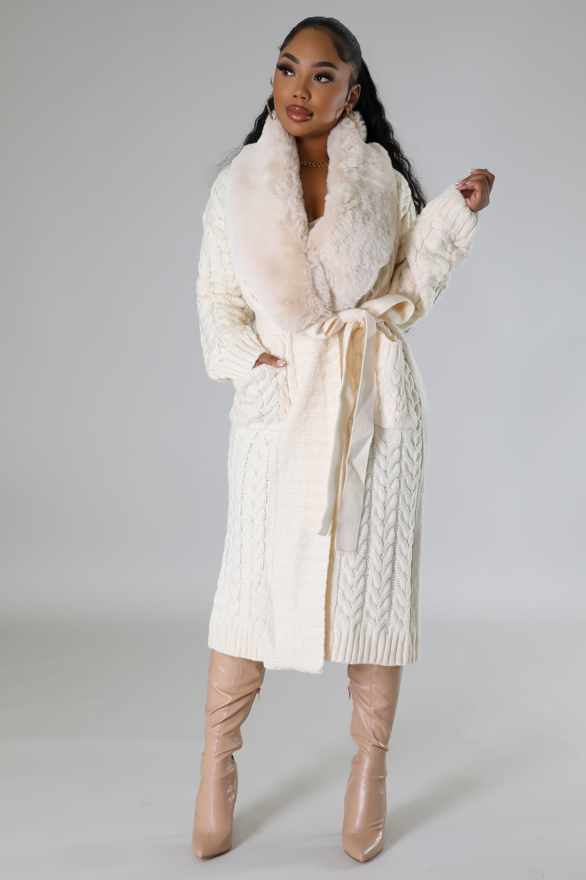 Utopia Fur Cardigan