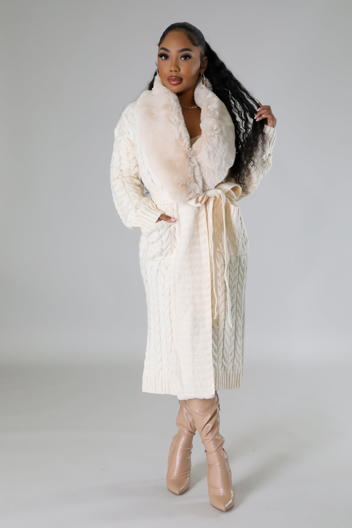 Utopia Fur Cardigan