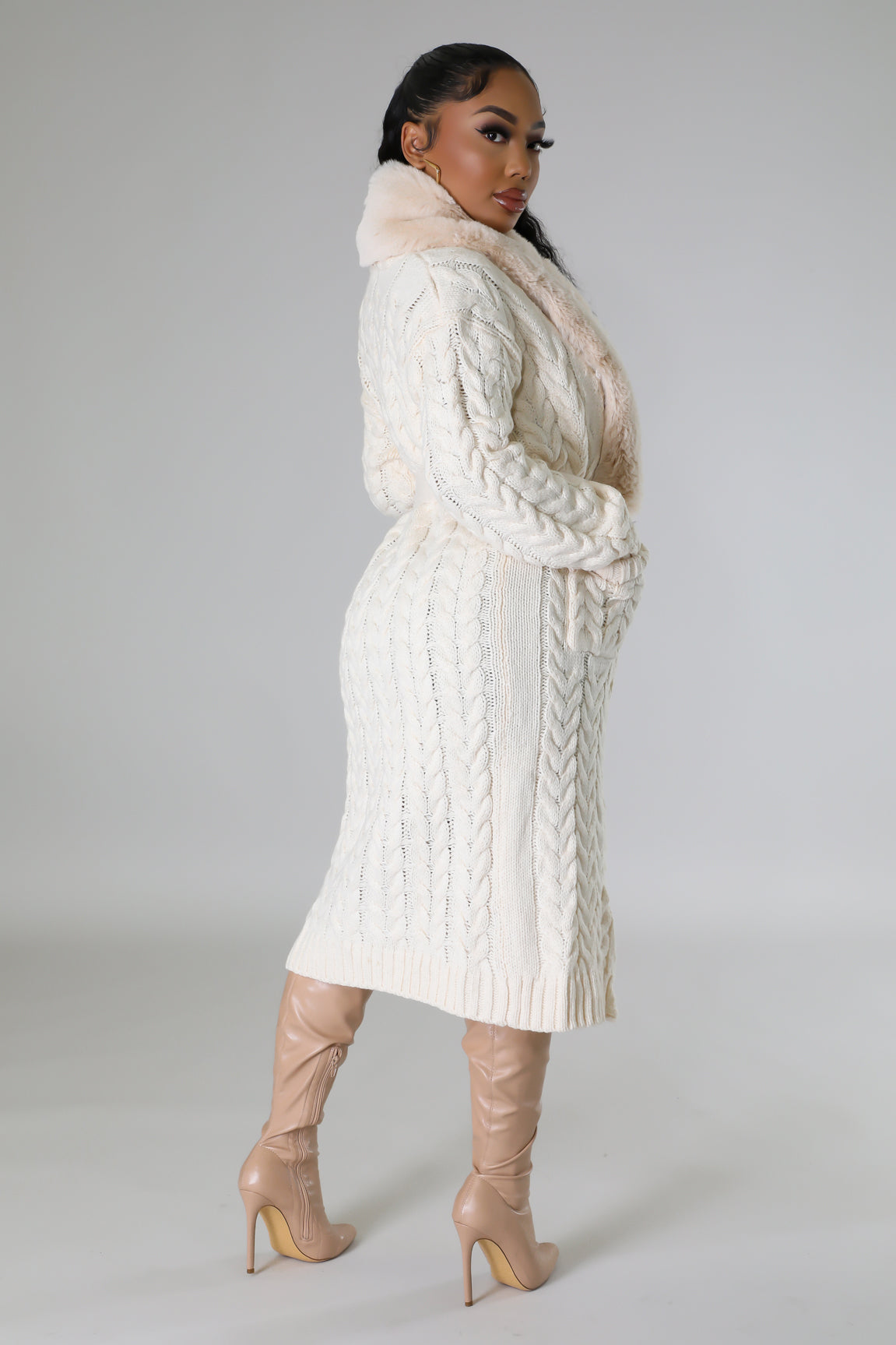 Utopia Fur Cardigan