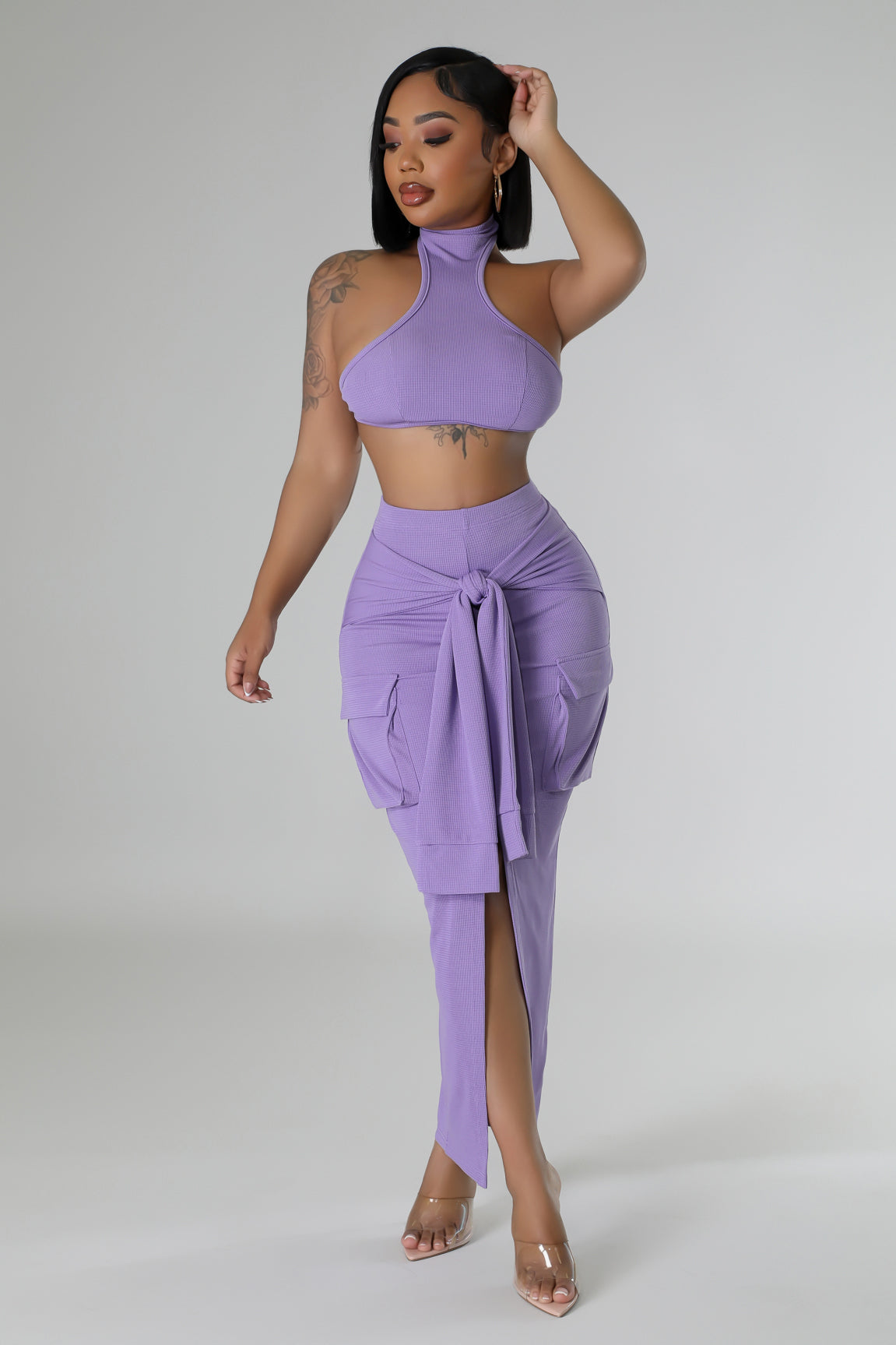 Soft Serenity Skirt Set