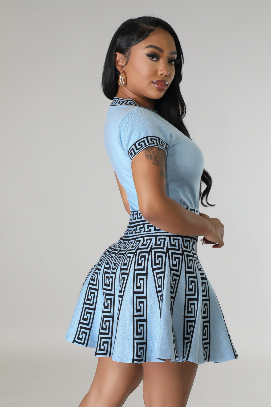 Classy Gurl Skirt Set