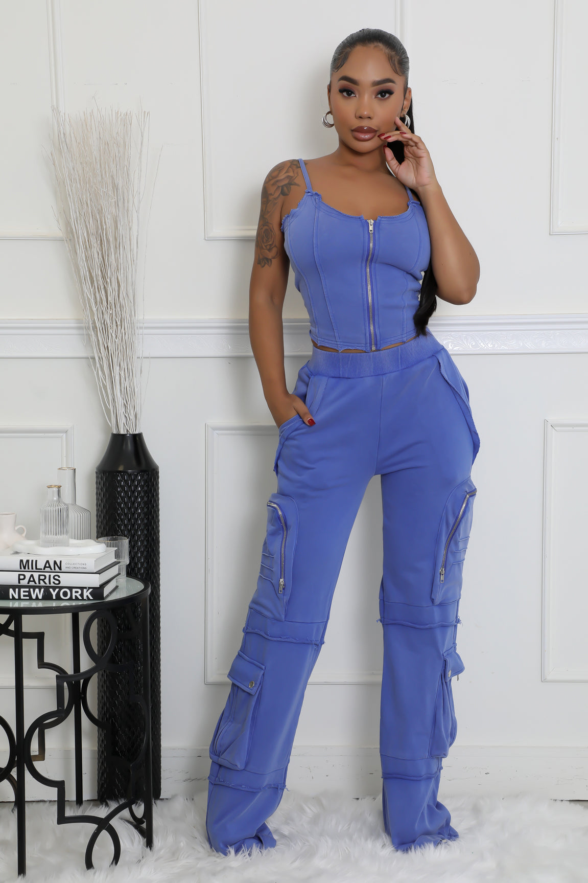 3pc Call You Back Pant Set