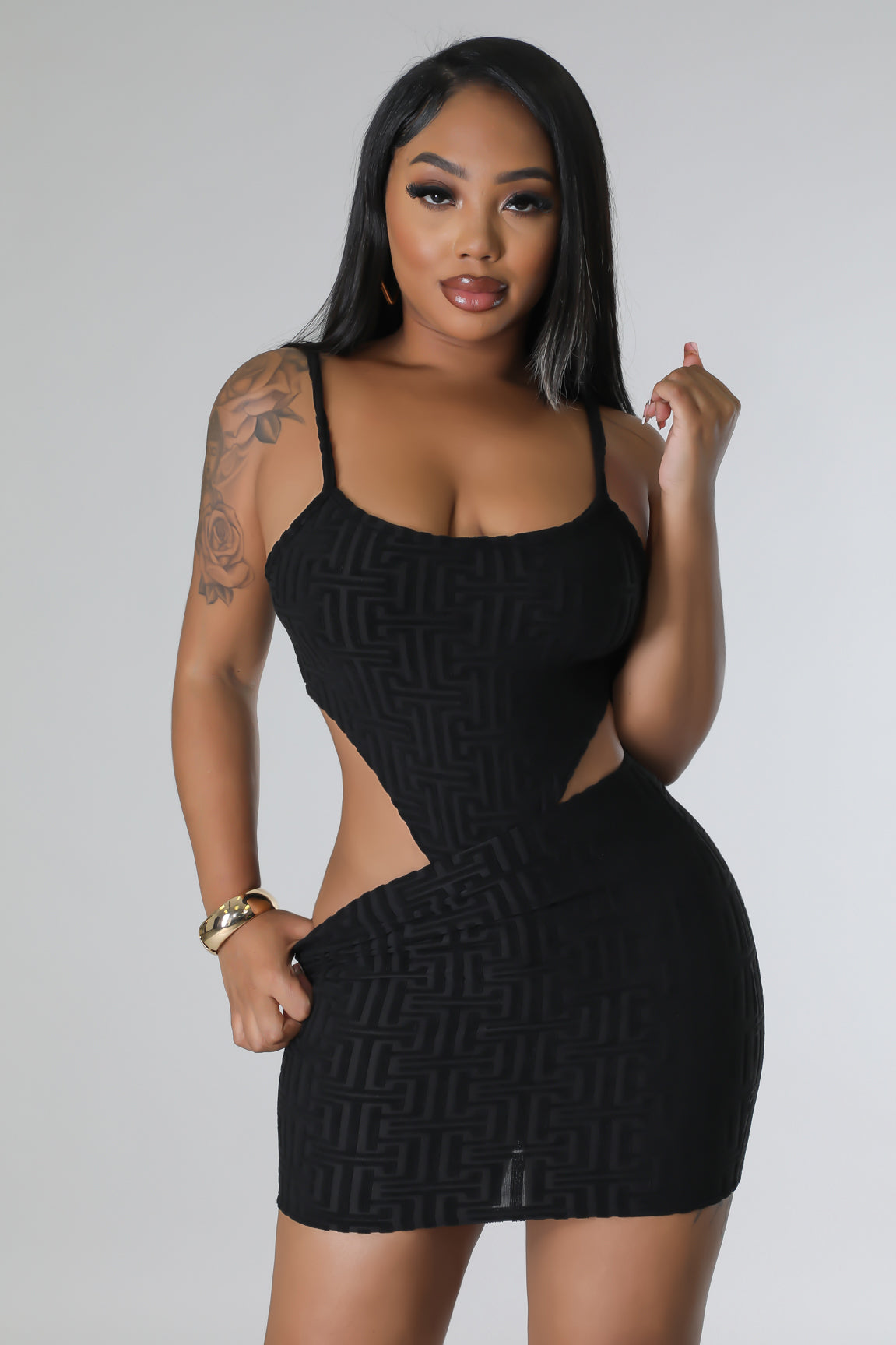 Leiana Babe Bodysuit Skirt Set