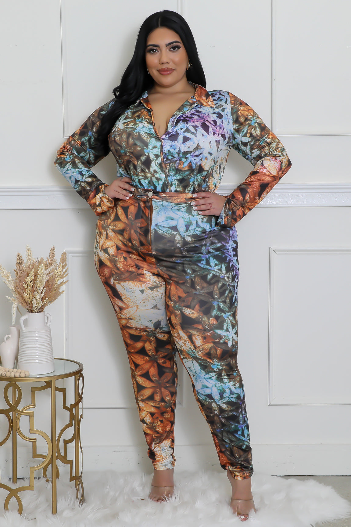 Buss It Gal Bodysuit Pant Set
