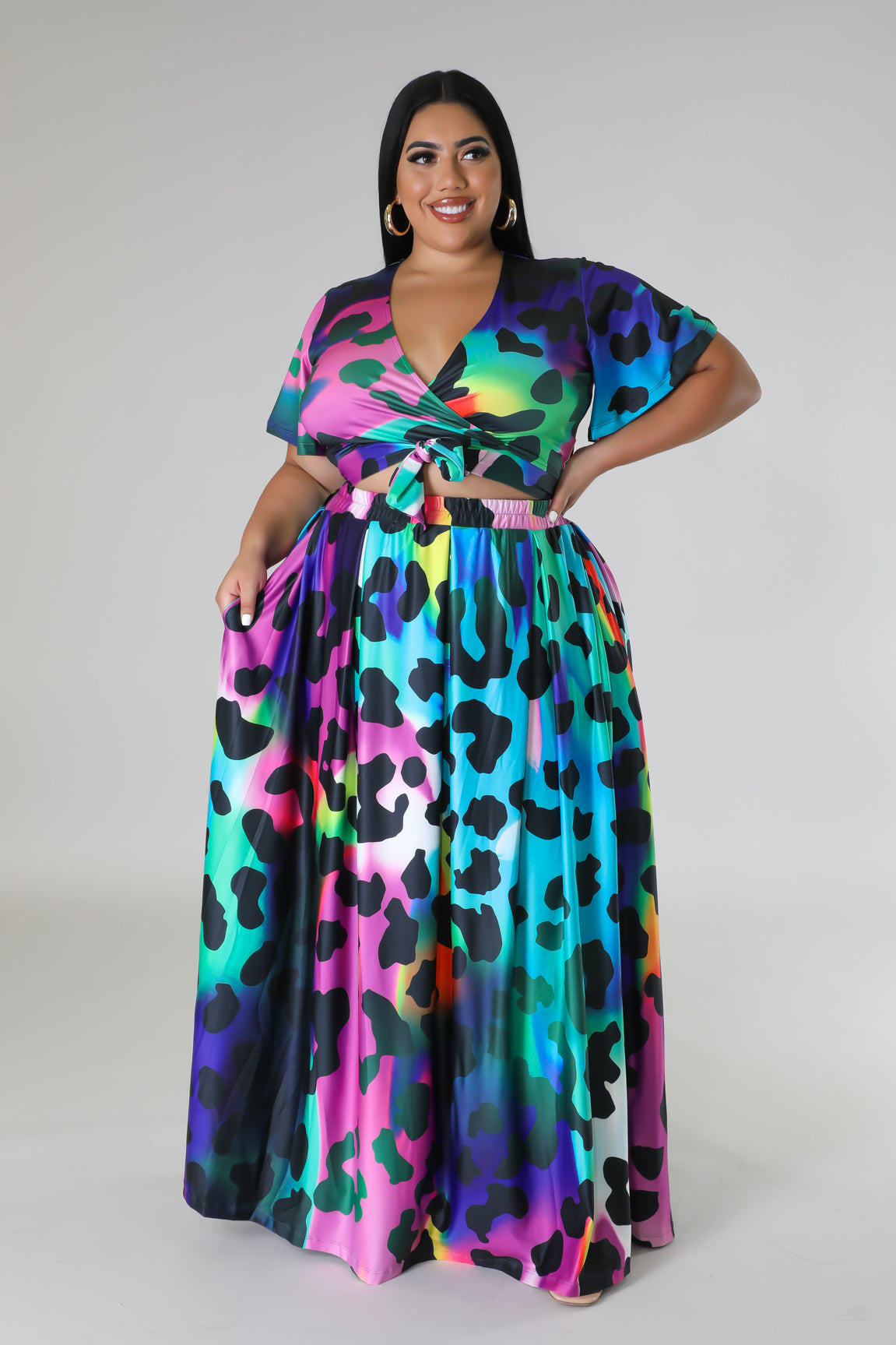 Wild Vacations Skirt Set