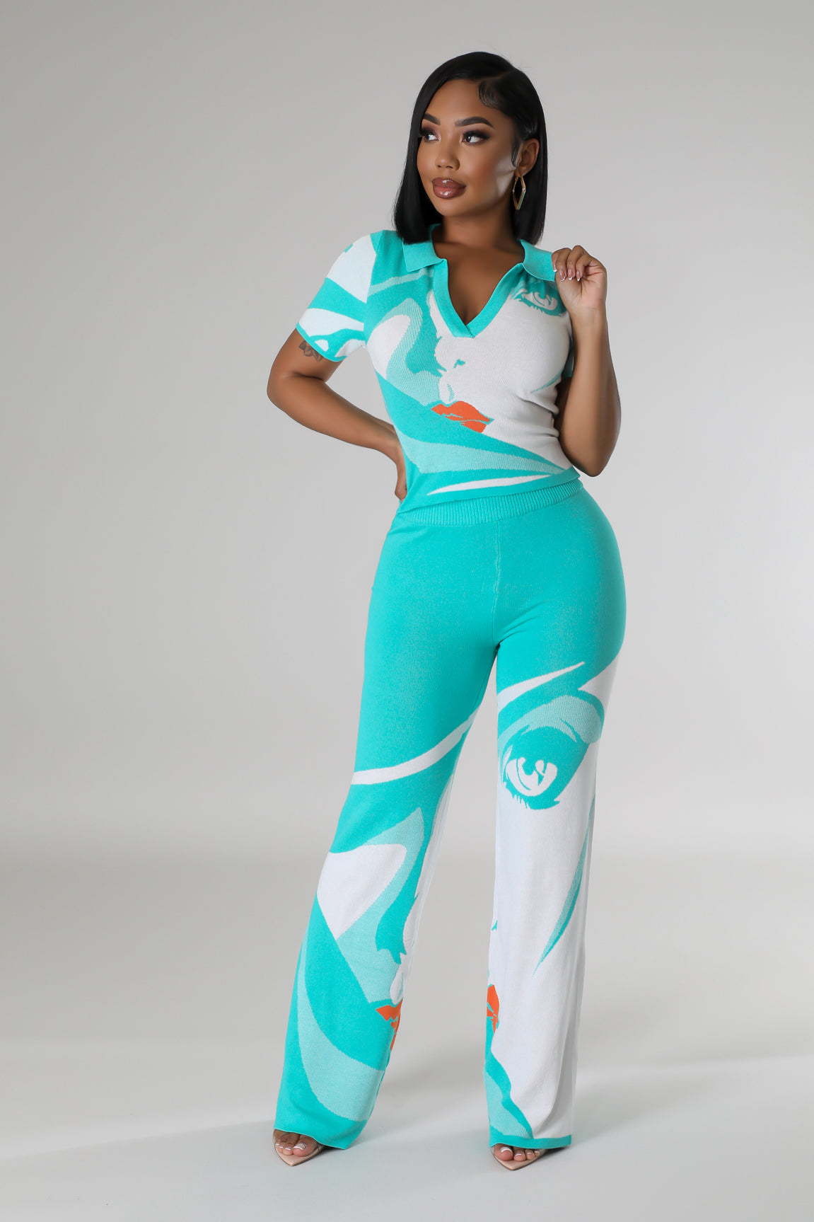 Take A Peak Pant Set