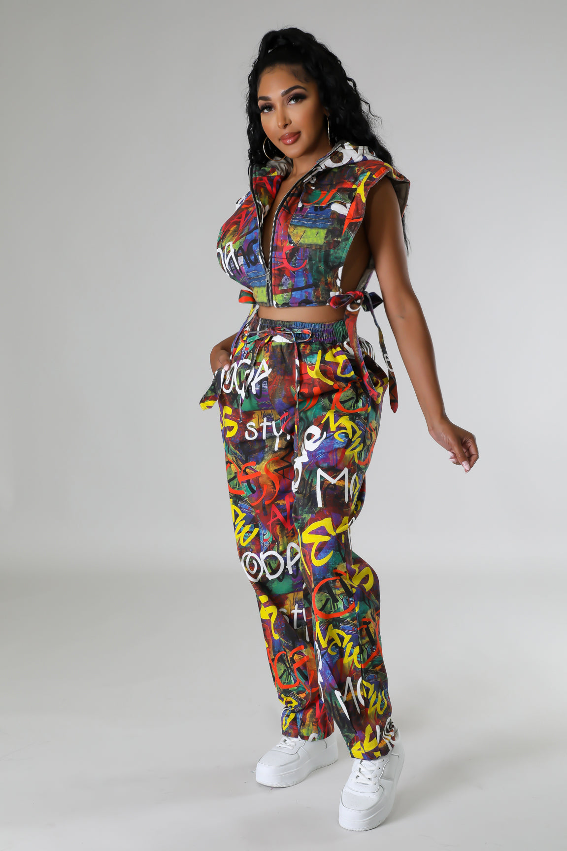 Graffiti Nights Pant Set