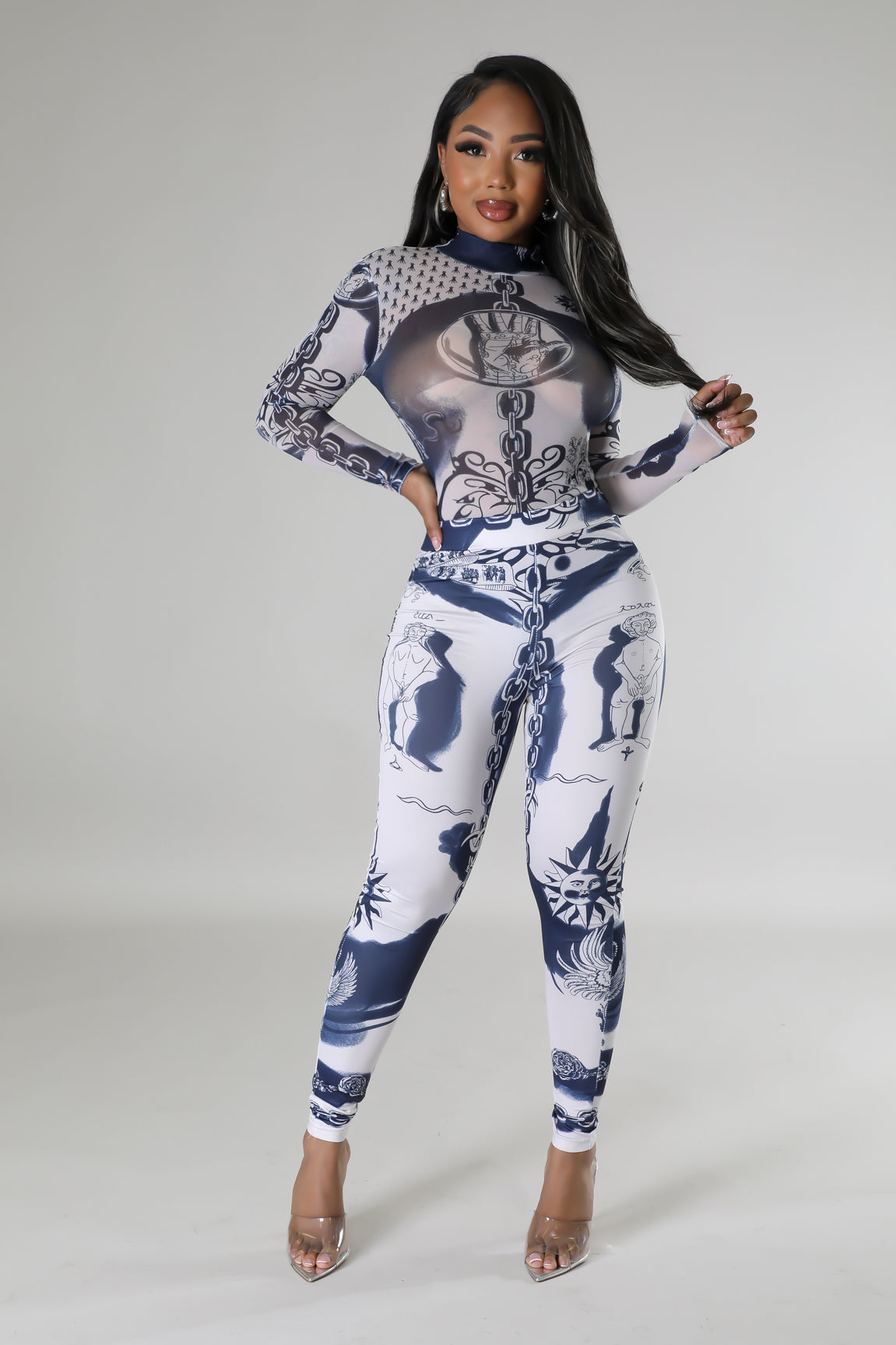 Change The Tune Bodysuit Legging Set