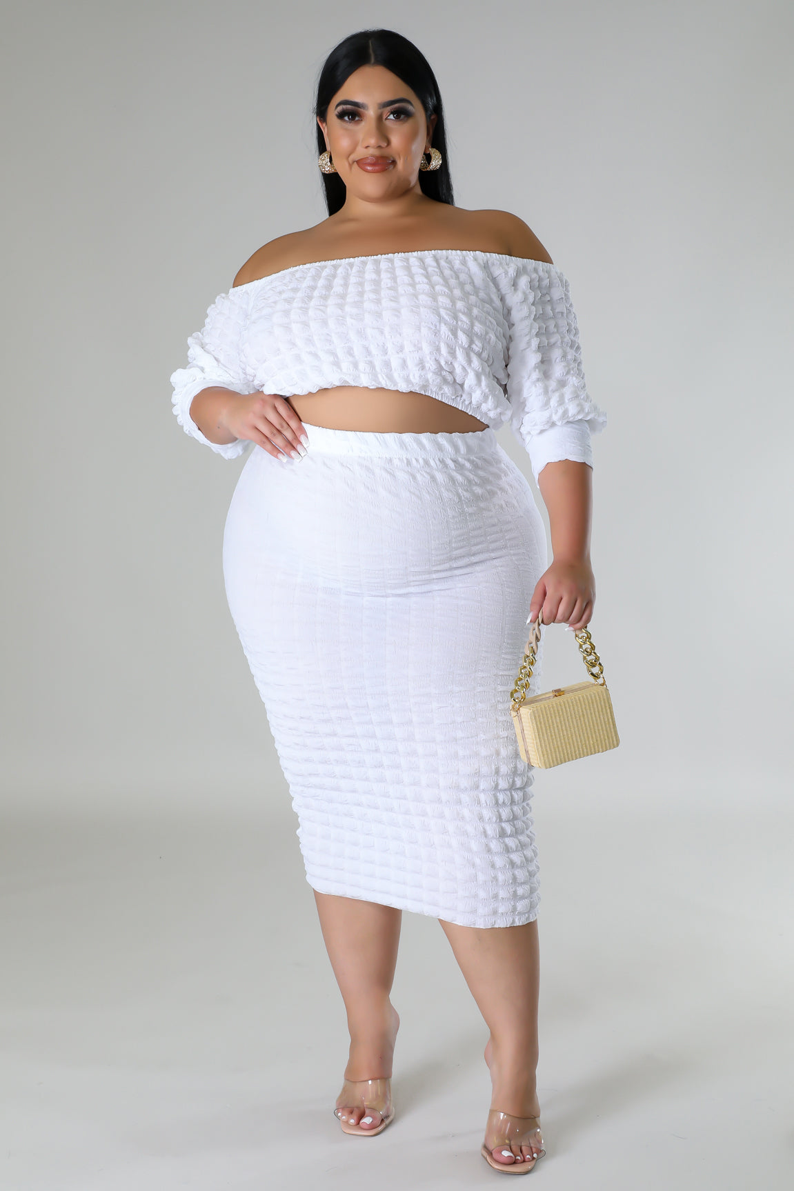 Ready To Mingle Skirt Set