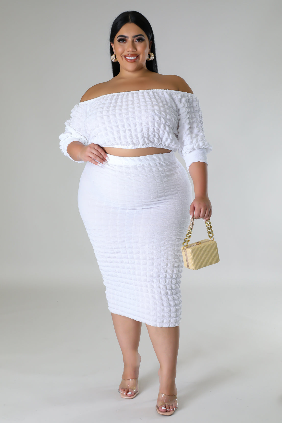 Ready To Mingle Skirt Set