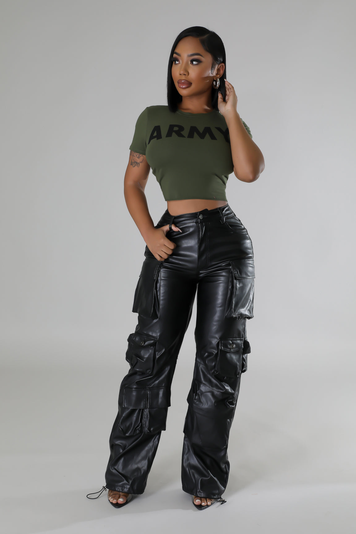 Army Gal Top