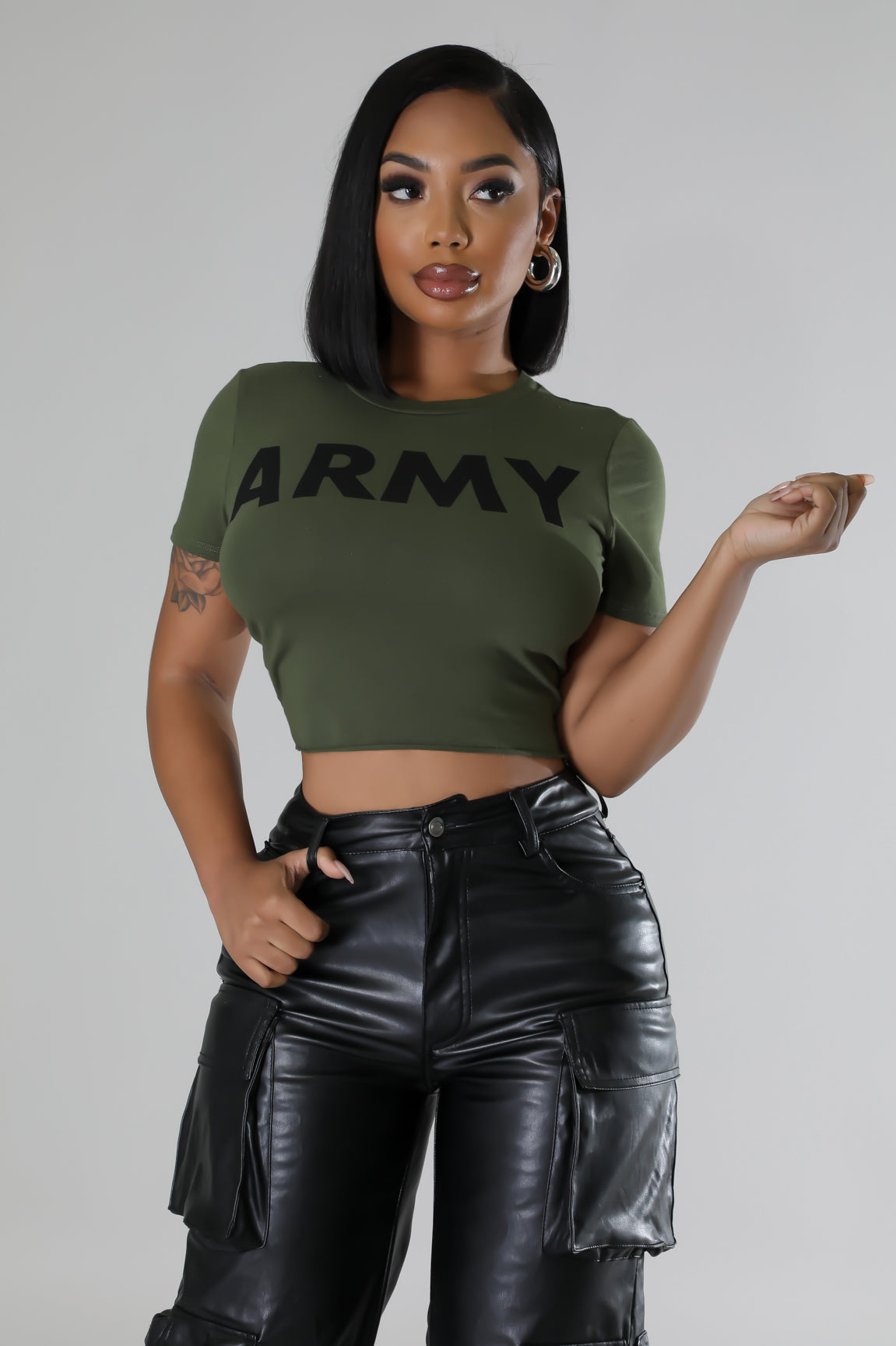 Army Gal Top