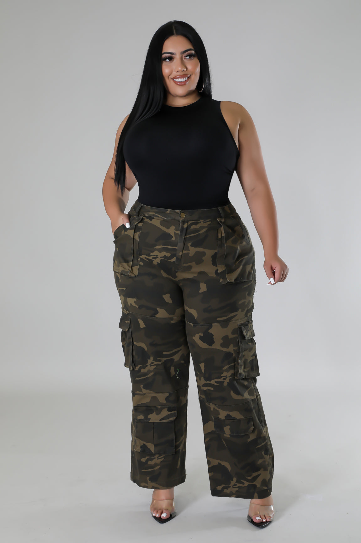 Baddie camo pants sales