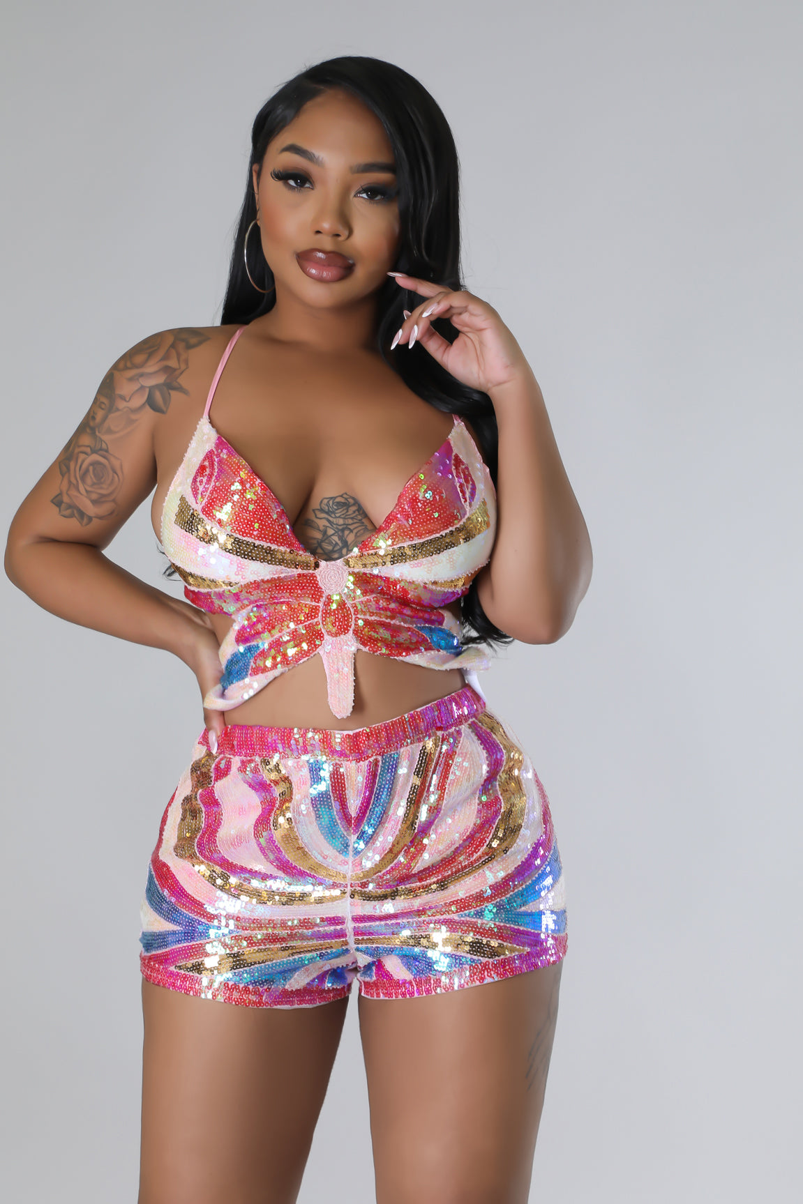 Thalia Babe Short Set – GitiOnline