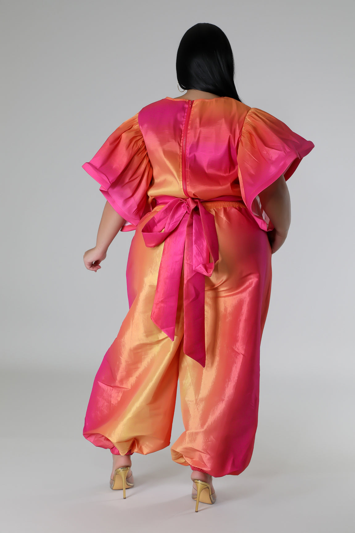 Blushing Sunbursts Pant Set