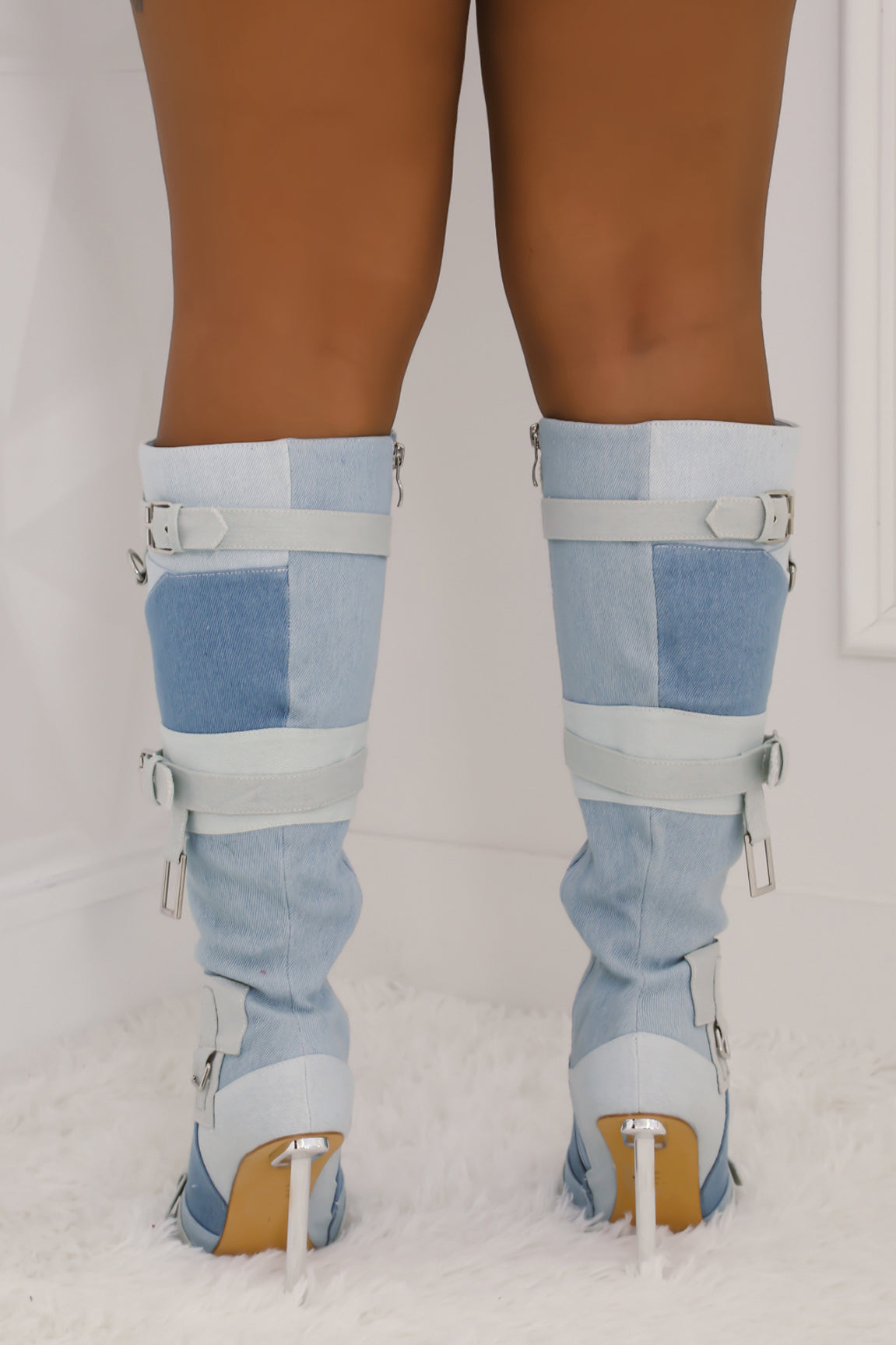 Small Victories Denim Boots