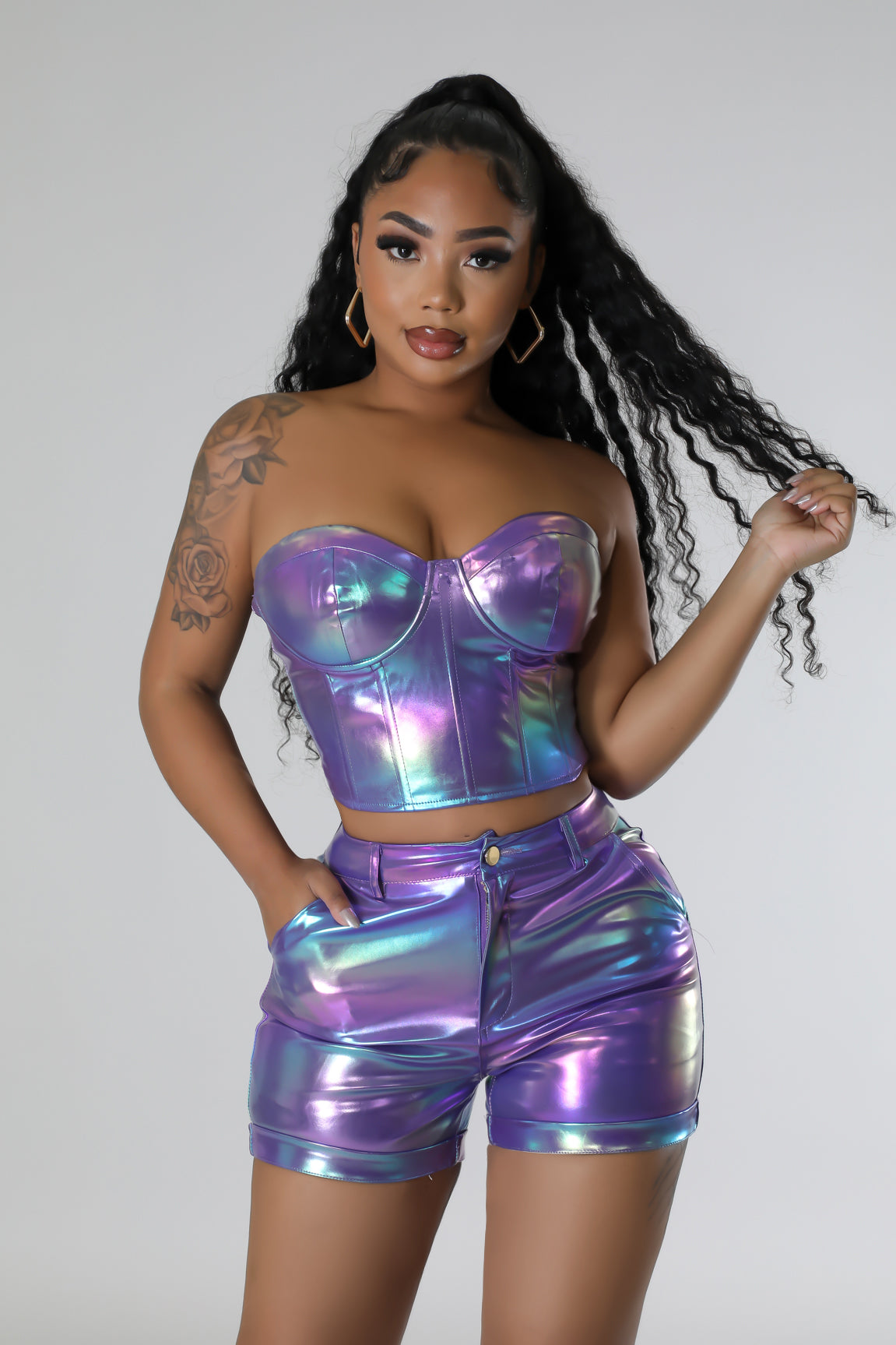 Halo Baby Short Set