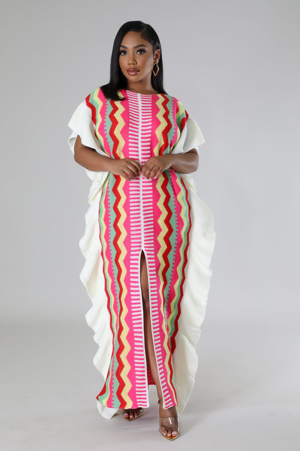 Ladies deals poncho dress