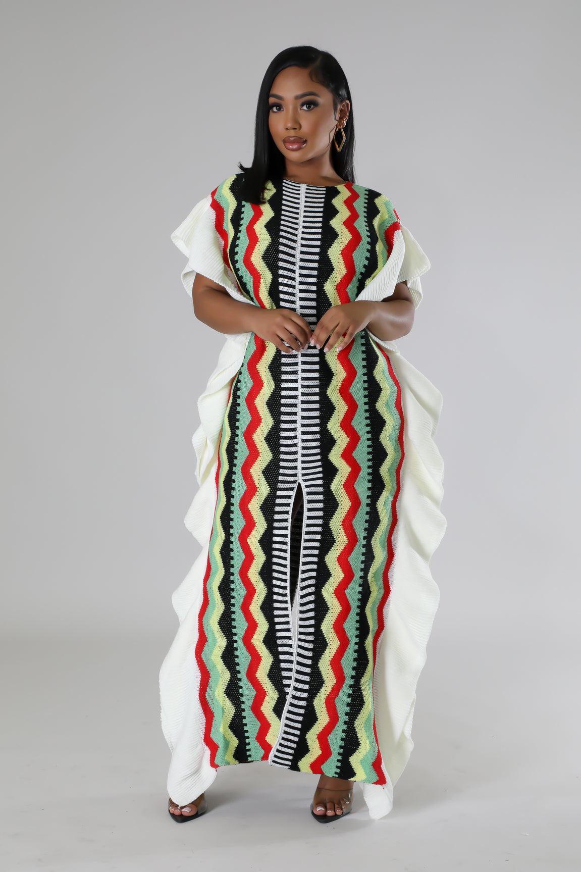 Ladies poncho dress hot sale