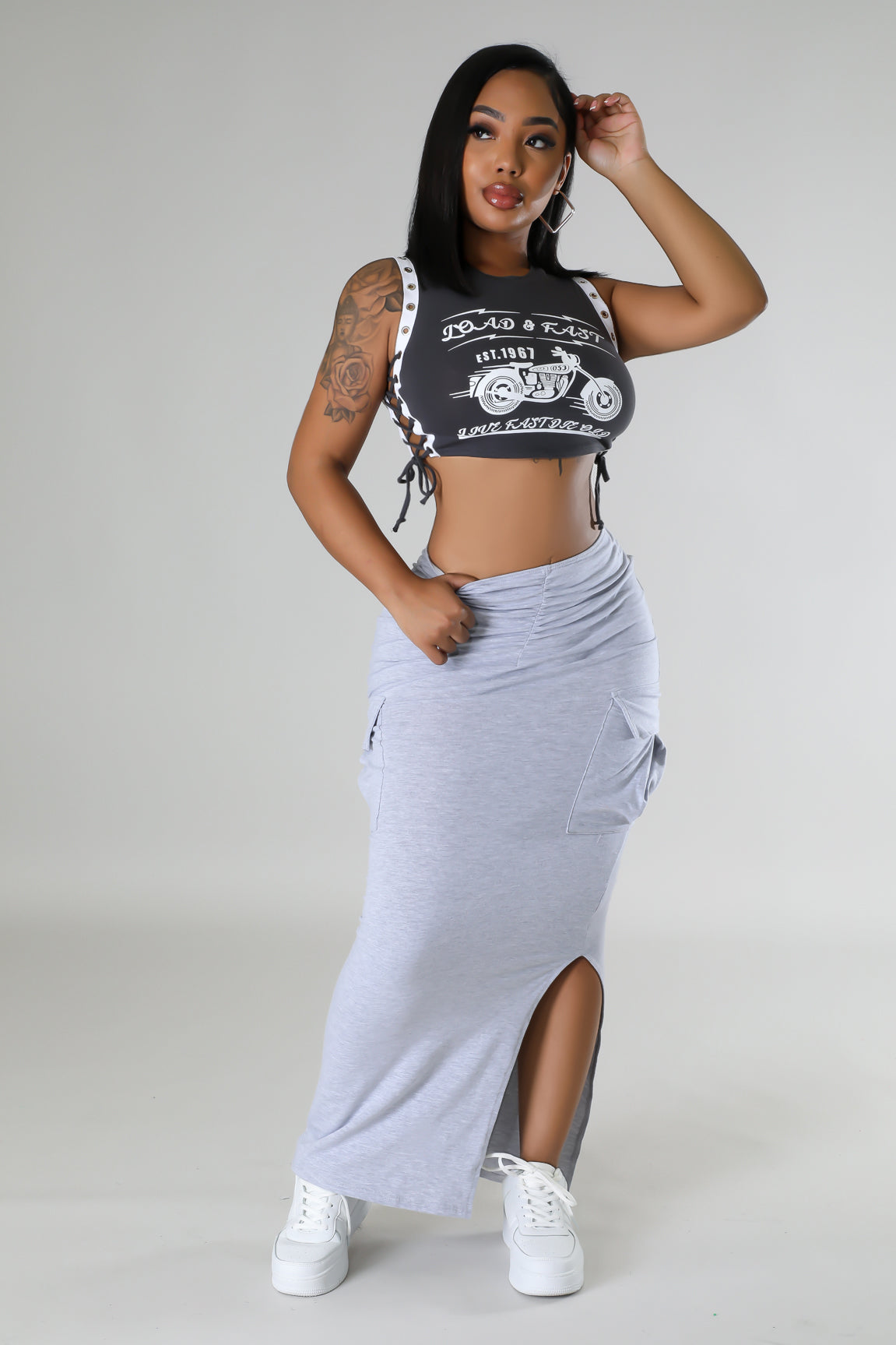 Fast & Loud Skirt Set