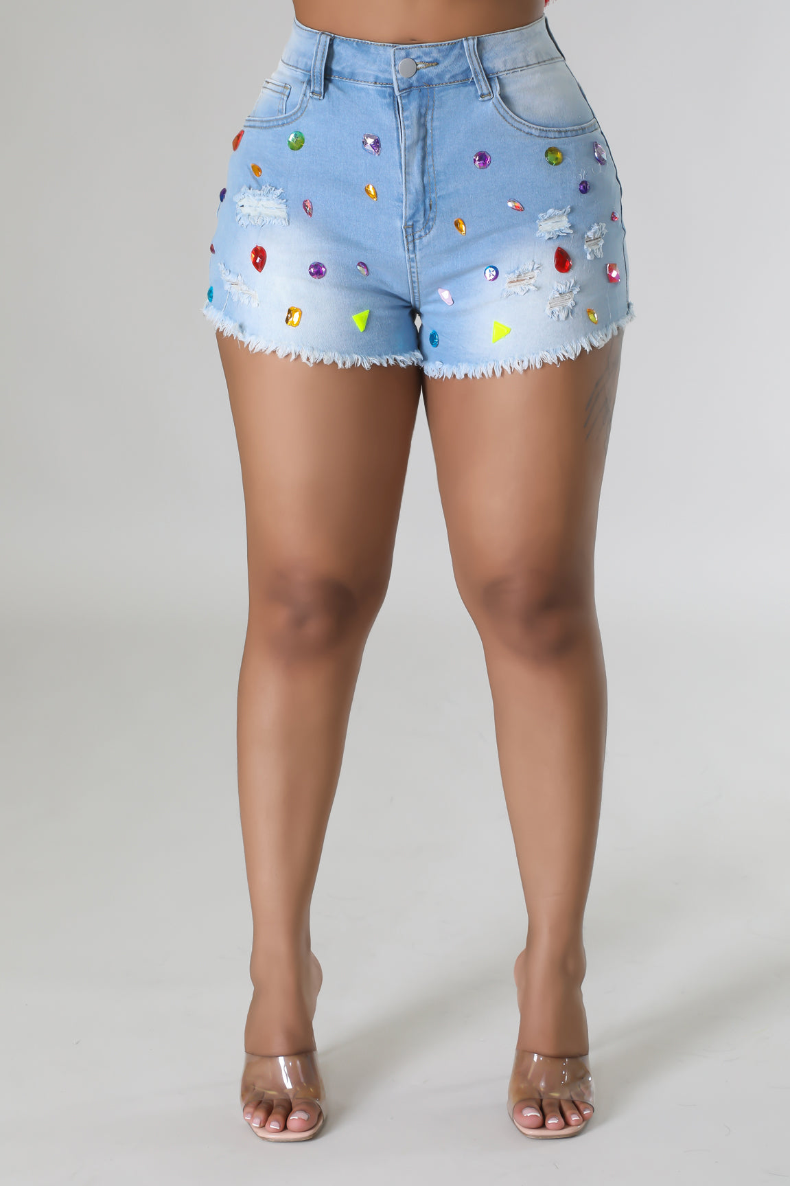 Jeweled Baby Shorts