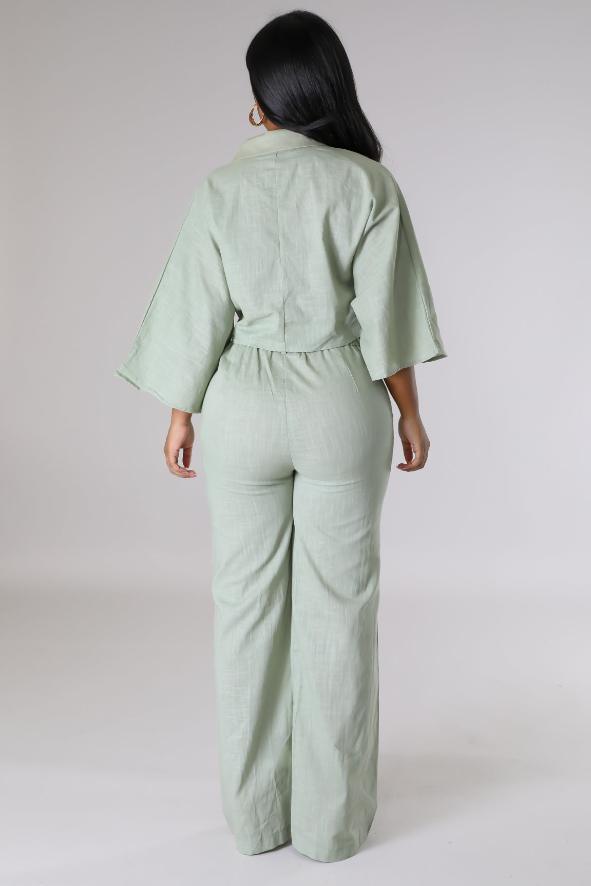 Sabrinia Linen Pant Set