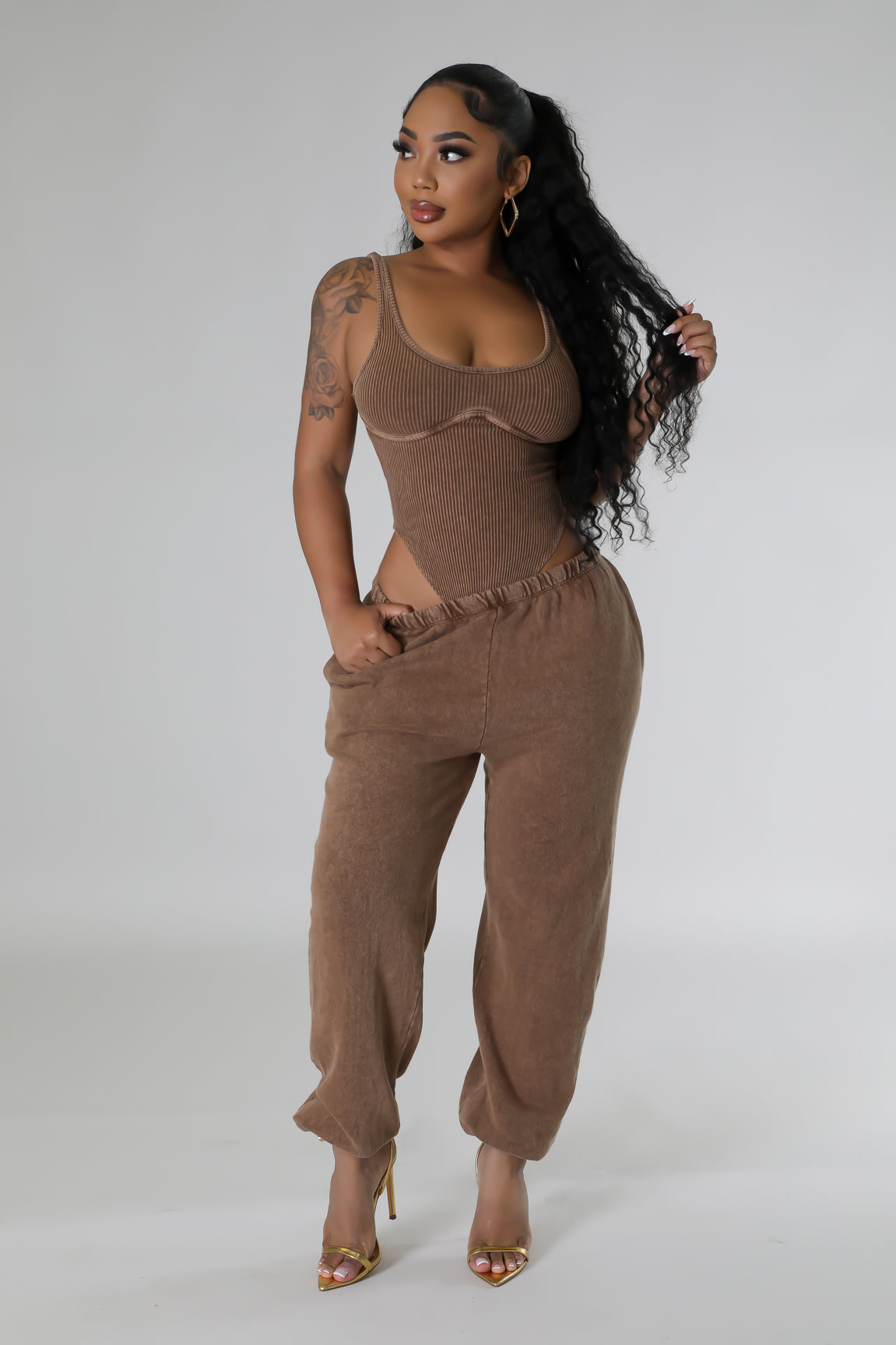 No Feelings Pant Set