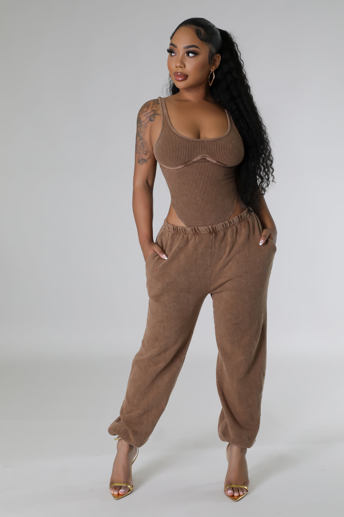 No Feelings Pant Set