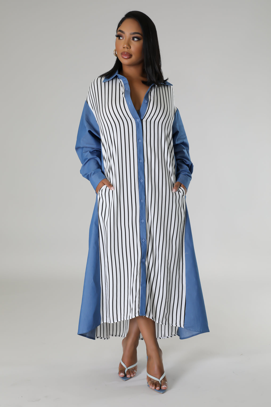 Clear Night Tunic Dress