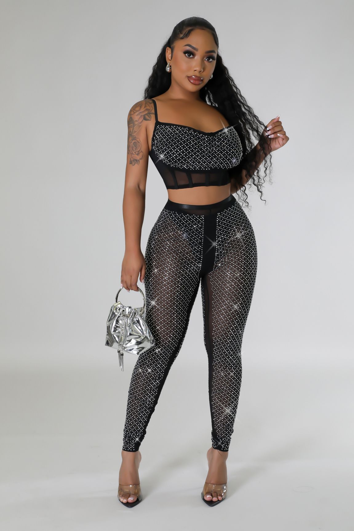 3pc Envy Mesh Legging Set