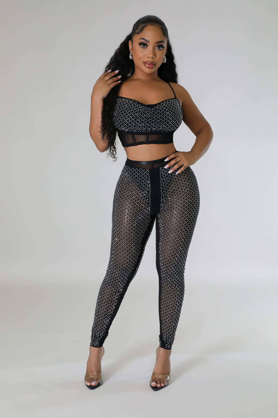 3pc Envy Mesh Legging Set