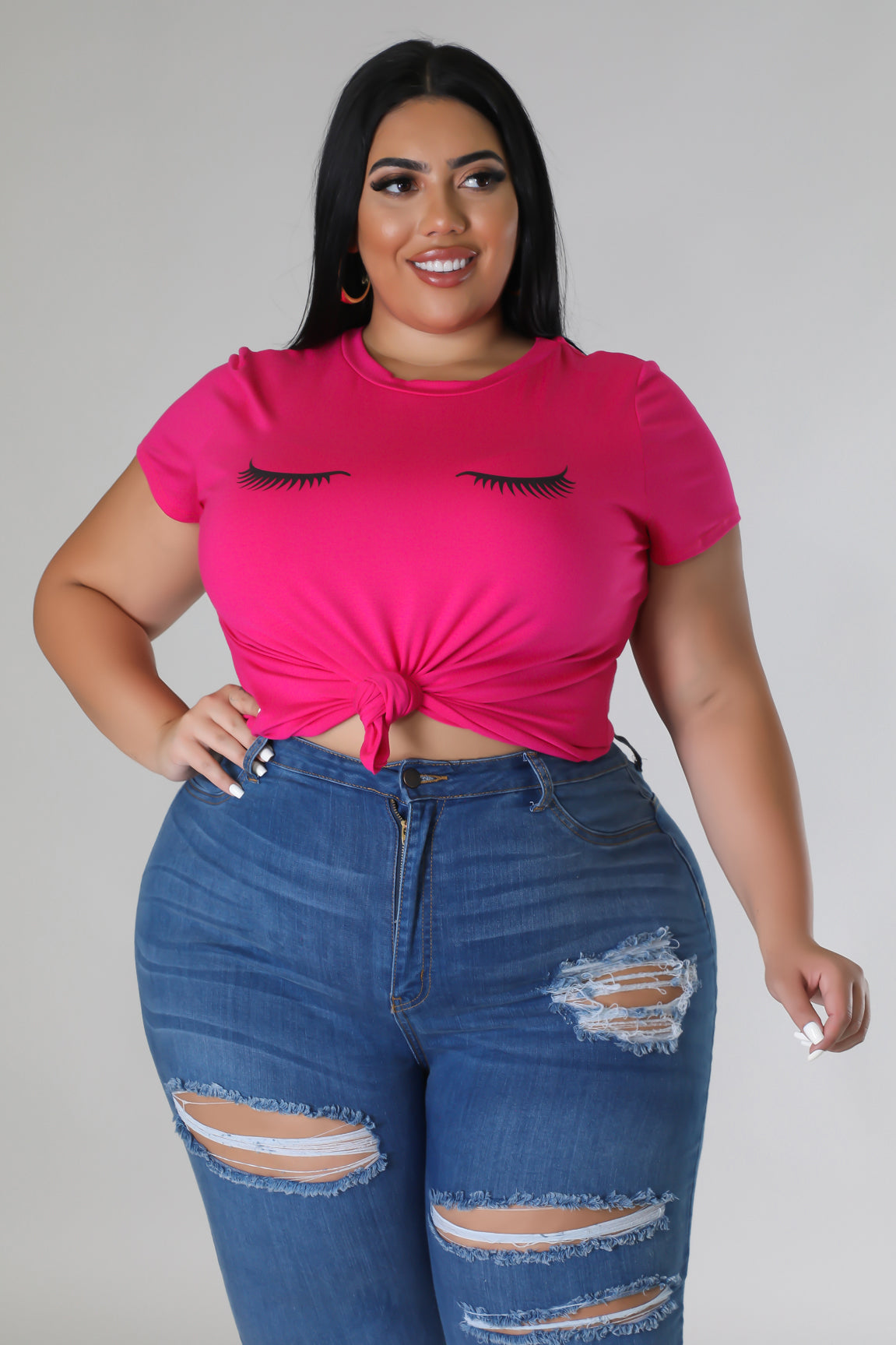 Lashes Knot Top