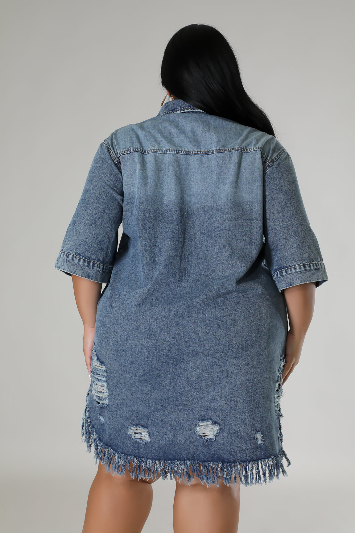 Baddie Drip Denim Dress