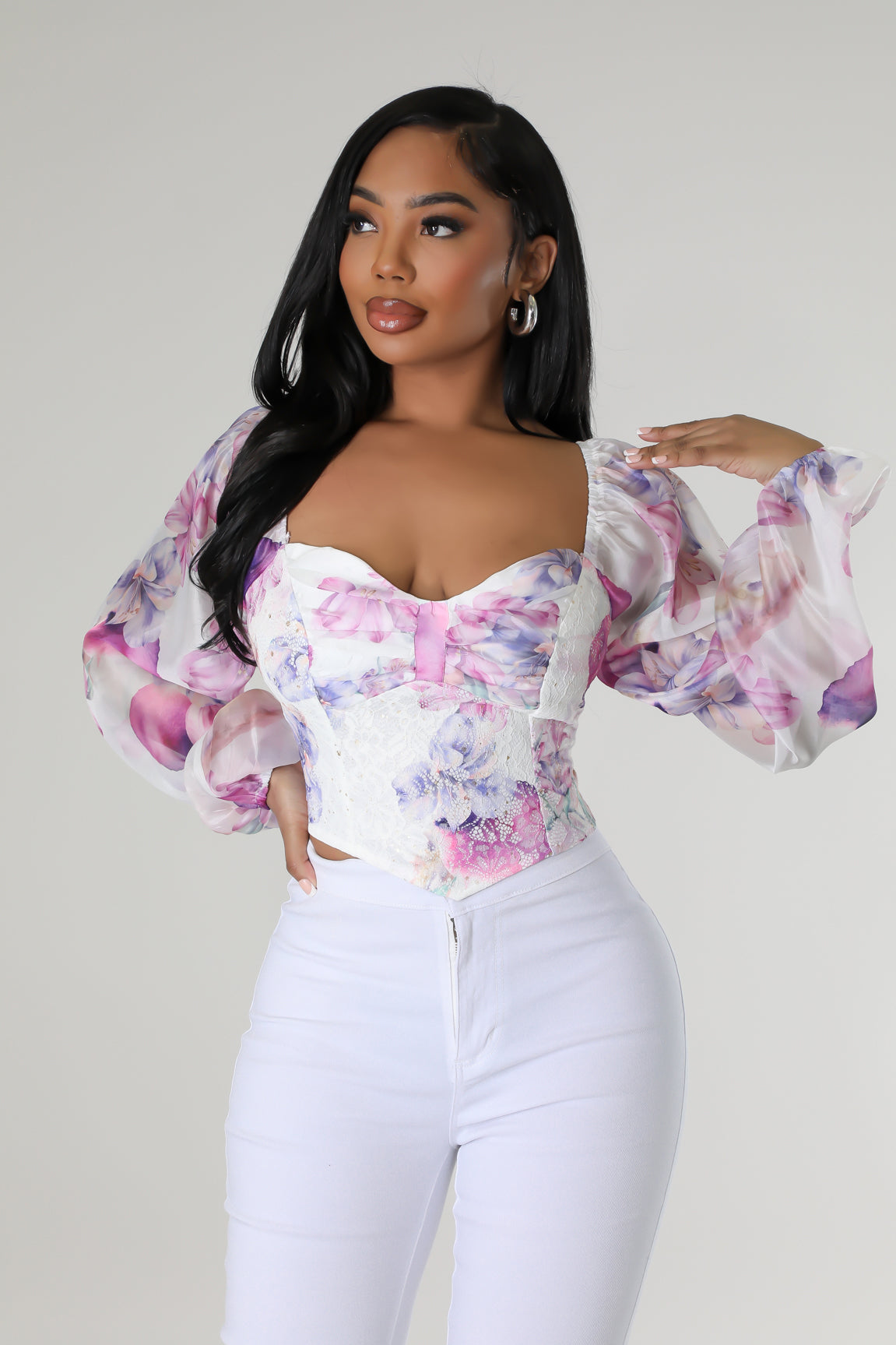 Flower Season Top