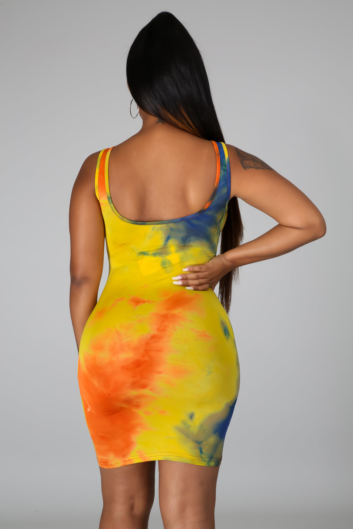 Sugar Frenzy Tie Dye Dress