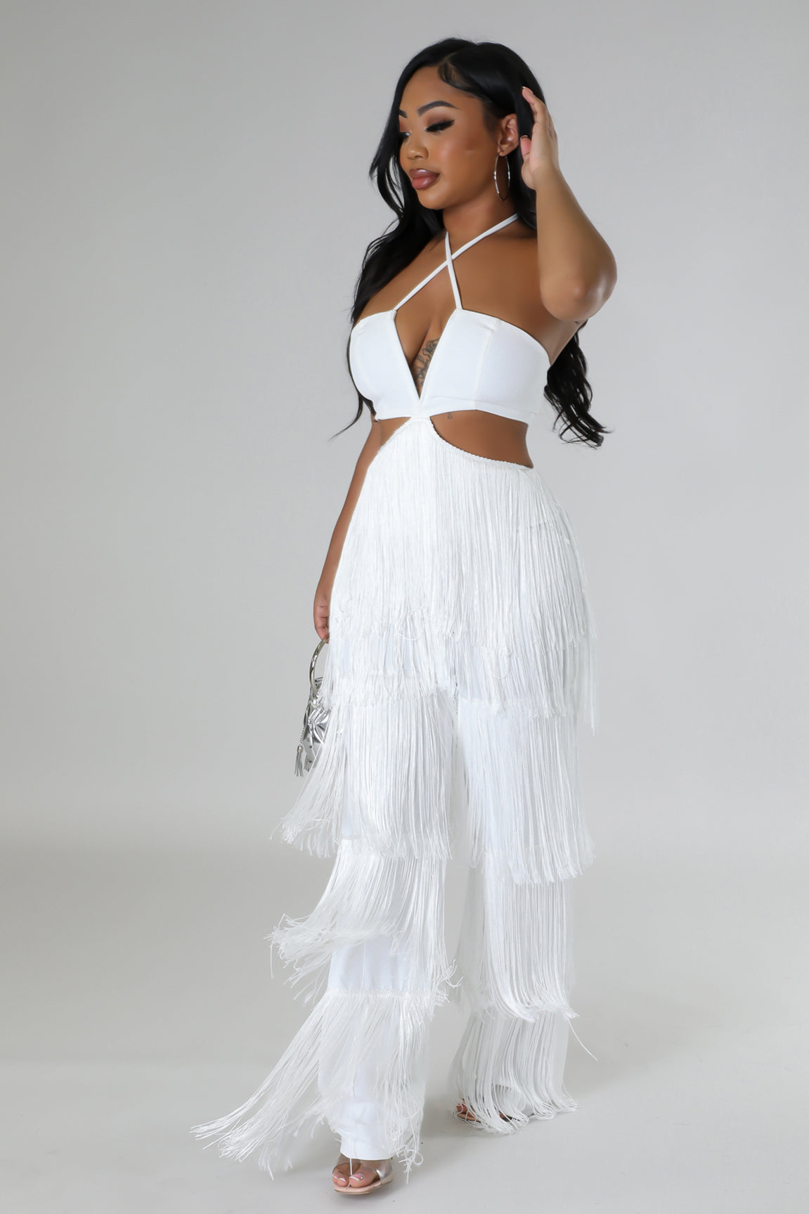 Burlesque Fringe Jumpsuit