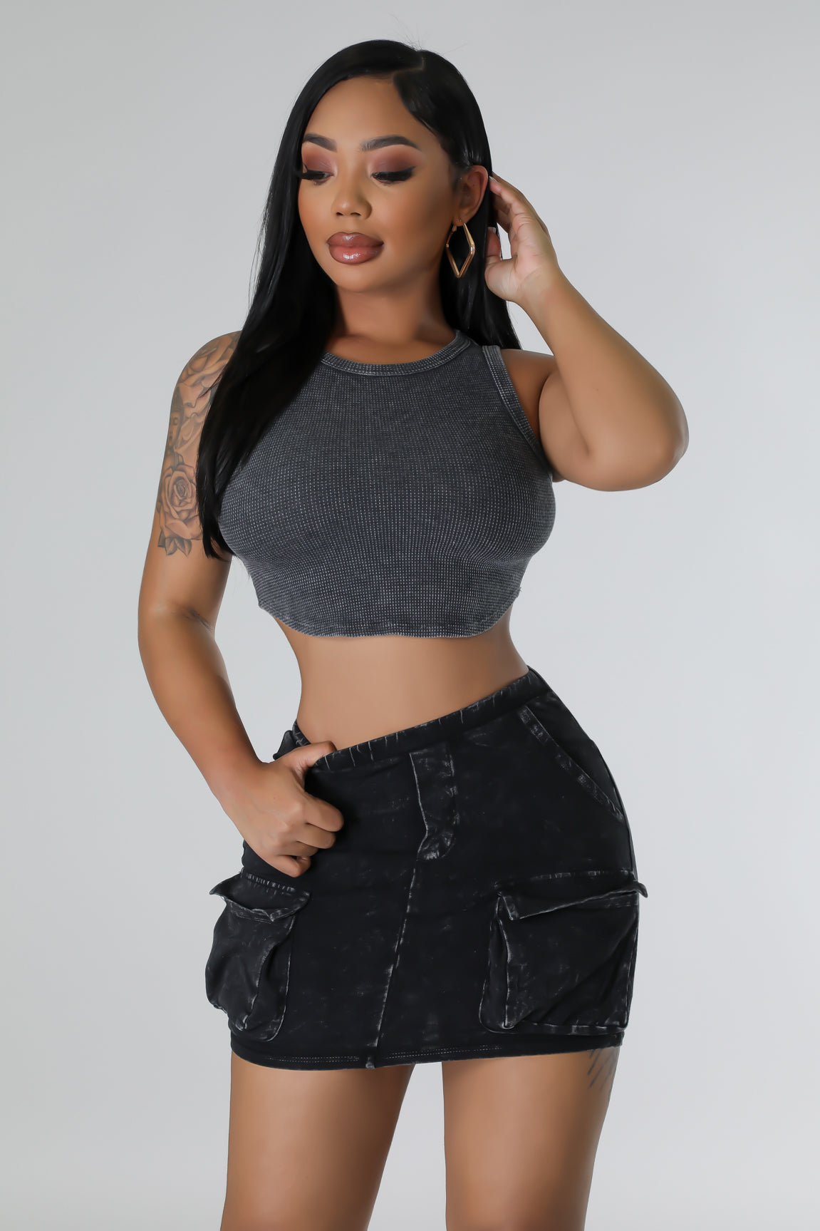 Decisions To Leave Skirt Set