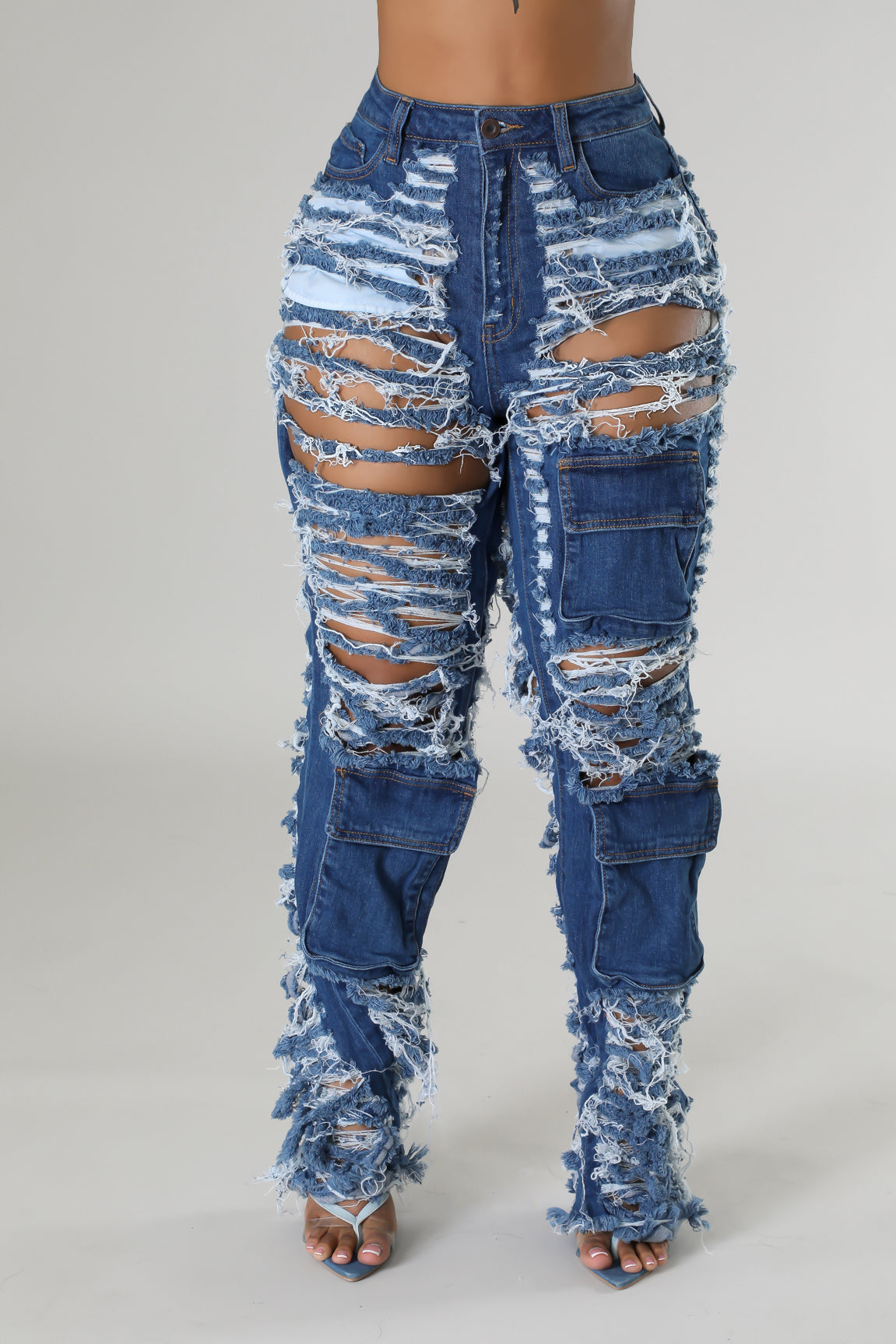 Catty Ripped Jeans